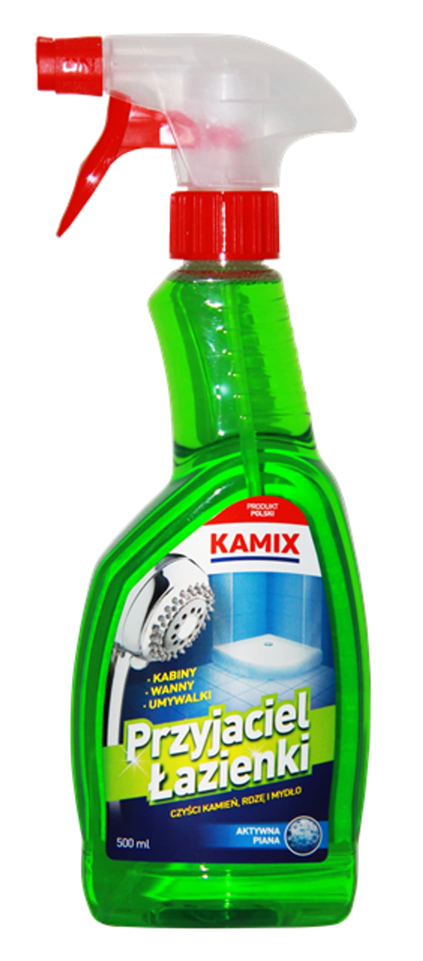 

Aktywna piana KAMIX Przyjaciel Łazienki kamień rdza mydło 500ml