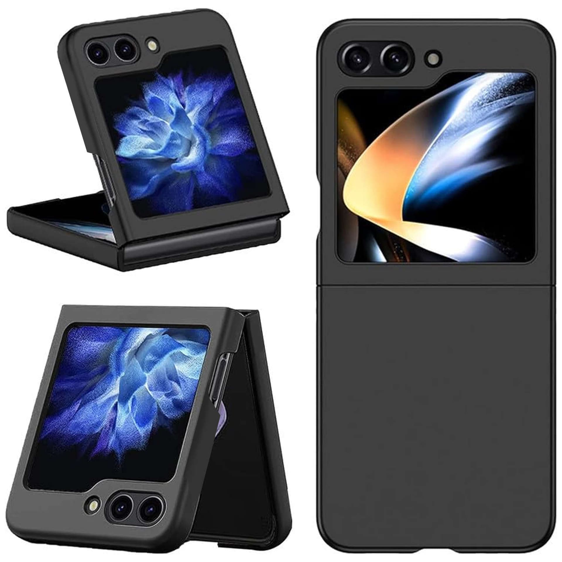 

Etui do Samsung Galaxy Z Flip 5 Case Thin obudowa na telefon Alogy ochronne matowe Czarny