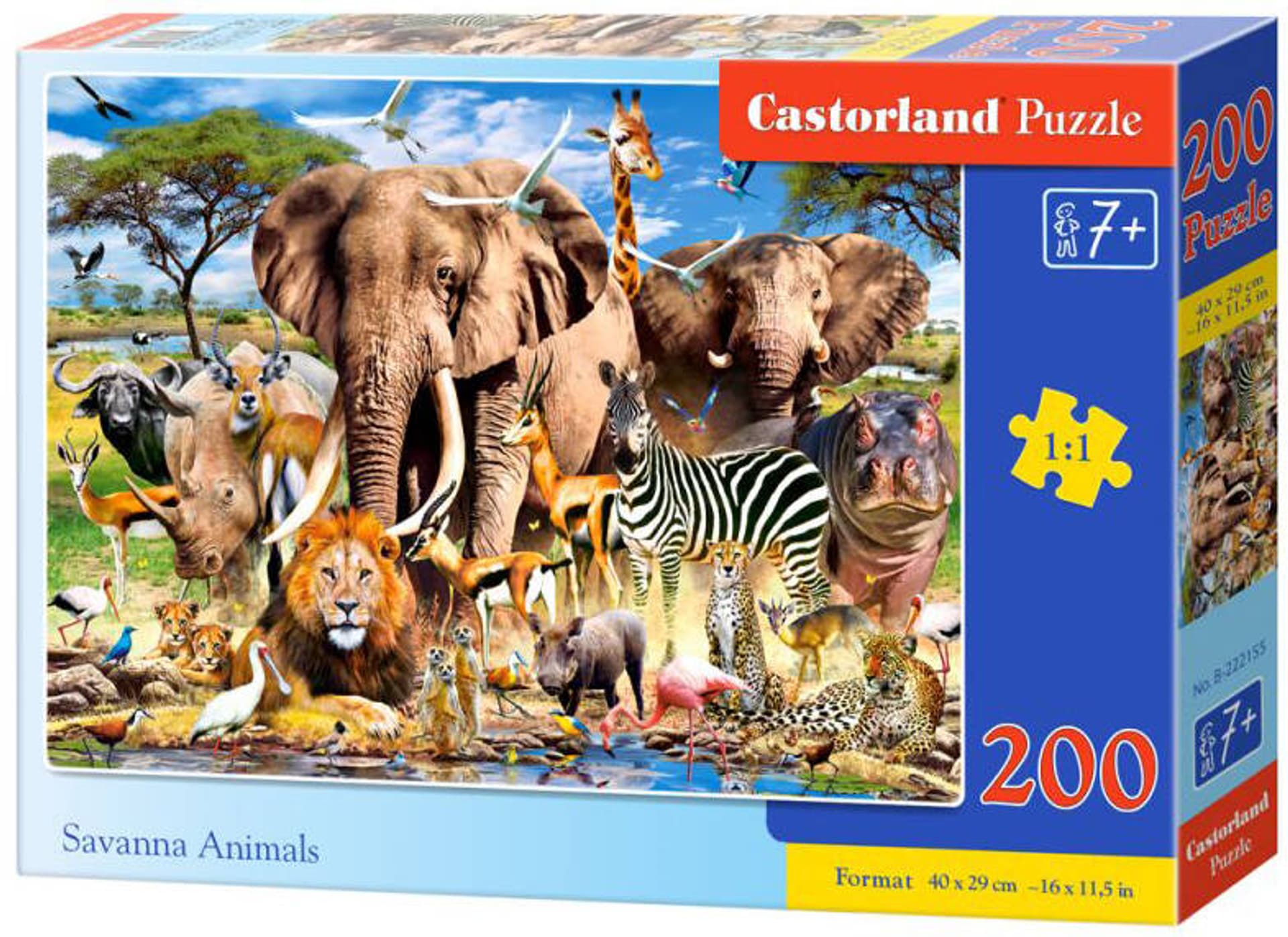 

ZWIERZĘTA AFRYKAŃSKIE *200*