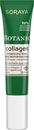 

Soraya Botanic Collagen 50-60+ Botaniczny Krem przeciwzmarszczkowy pod oczy i na powieki 15ml