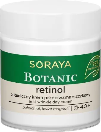 

Soraya Botanic Retinol 40+ Botaniczny Krem przeciwzmarszczkowy na dzień 75ml