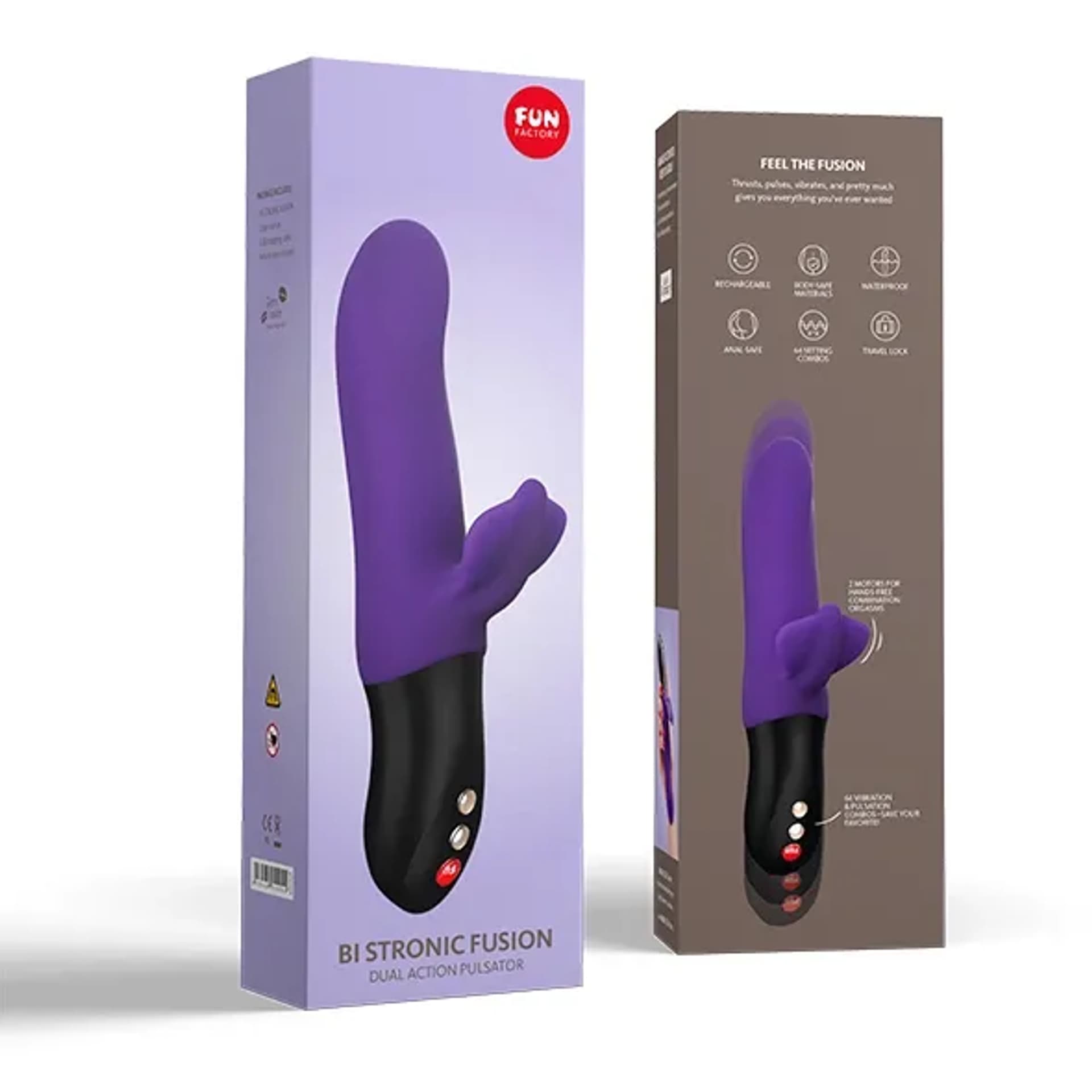 

Pulsowibrator - Fun Factory Bi Stronic Fusion Violet