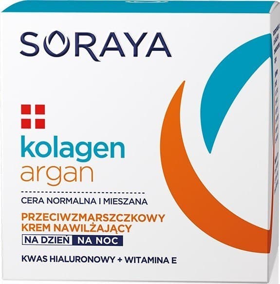 

Soraya Kolagen Argan Krem nawilżający przeciwzmarszczkowy na noc 50ml