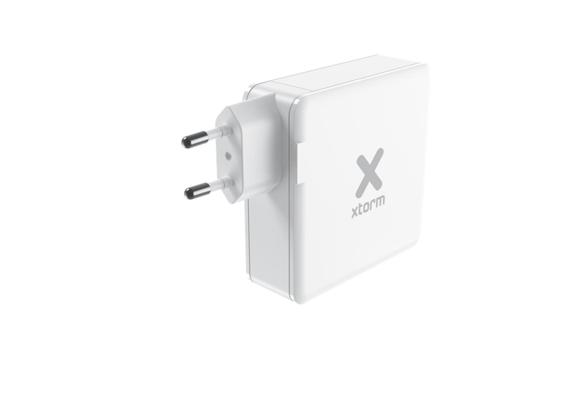 

XTORM ŁADOWARKA SIECIOWA USB 3-PORTOWA 140W USB-C PD3.1 EPR GAN, BIAŁA (USB-C PD EPR 140W, USB-C PD100W, USB-A QC 3.0)