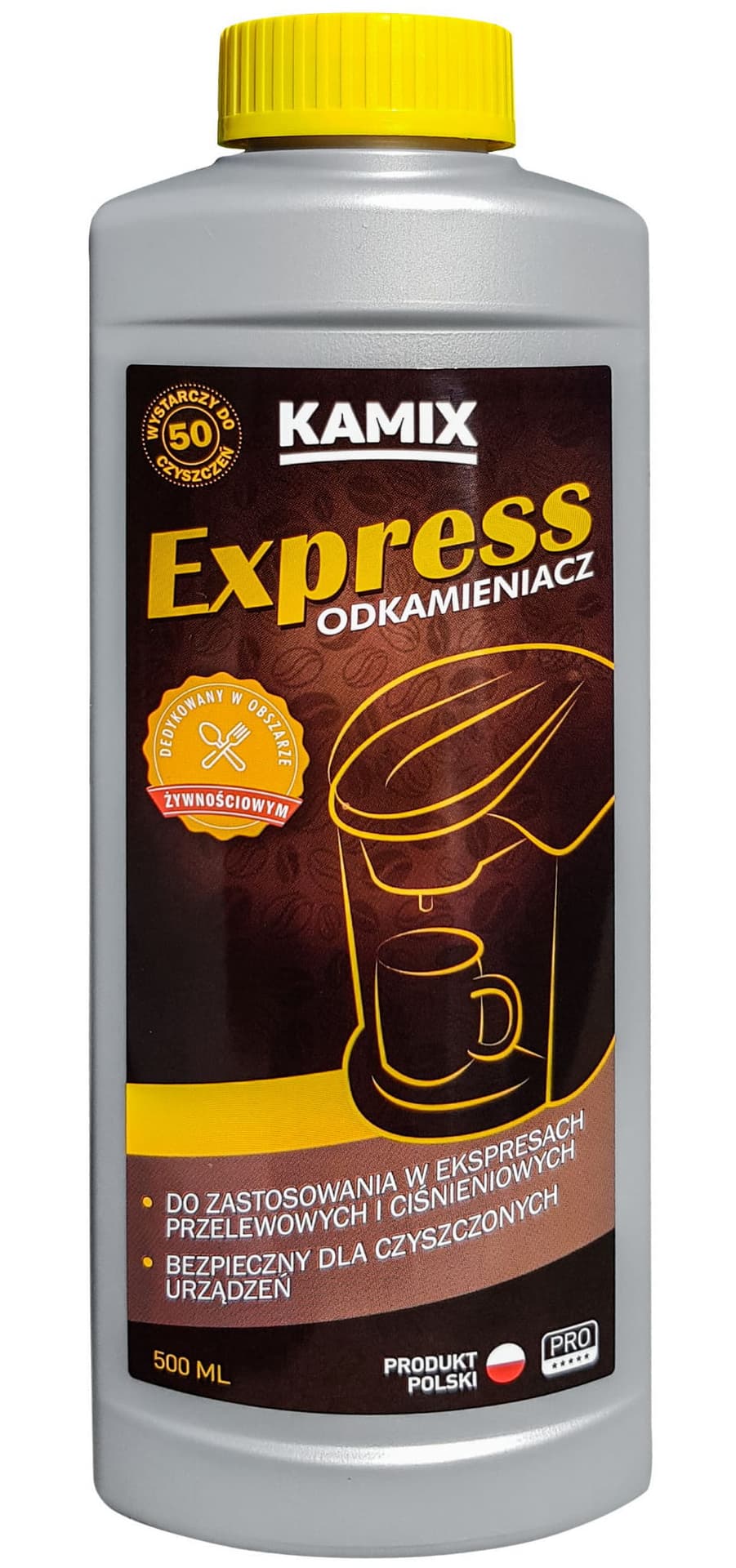 

Preparat do usuwania kamienia KAMIX EXPRESS odkamieniacz do ekspresów 500ml