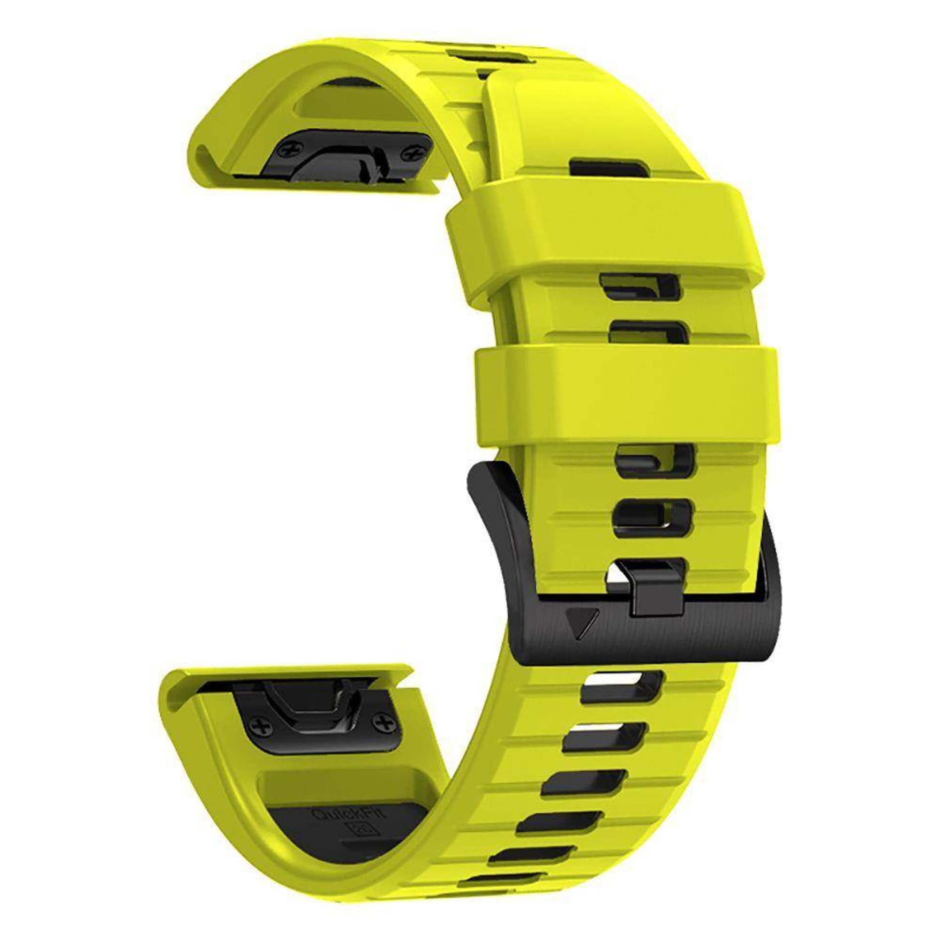 

Pasek do GARMIN FENIX 3 / 5X / 3HR / 5X PLUS / 6X / 6X PRO / 7X Tech-Protect IconBand limonkowo-czarne
