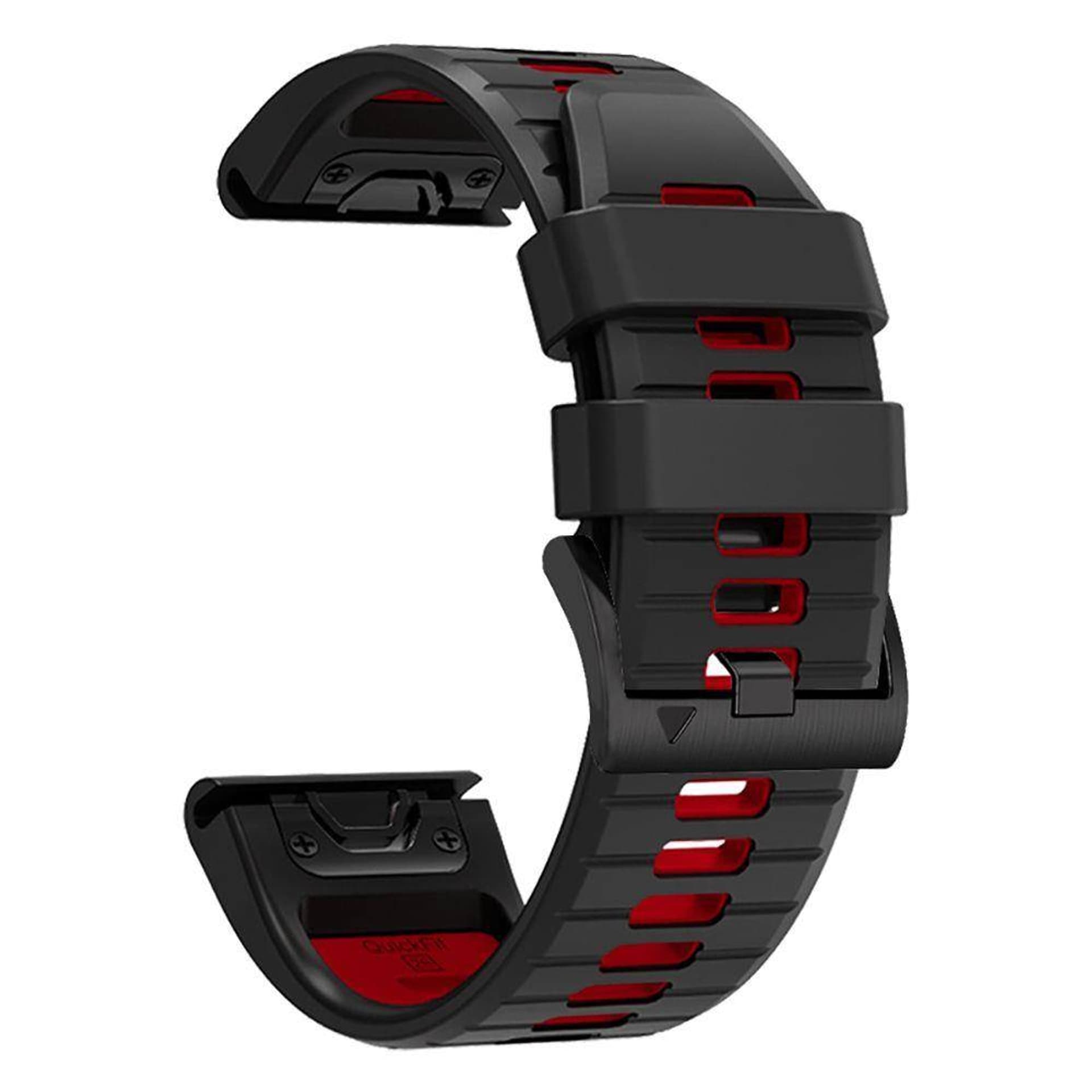 

Pasek do GARMIN FENIX 5 / 6 / 6 PRO / 7 Tech-Protect IconBand czarno-czerwone