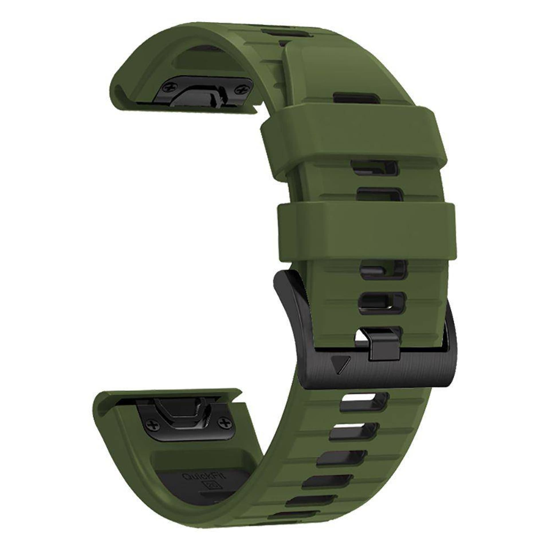 

Pasek do GARMIN FENIX 5 / 6 / 6 PRO / 7 Tech-Protect IconBand ciemnozielono-czarne