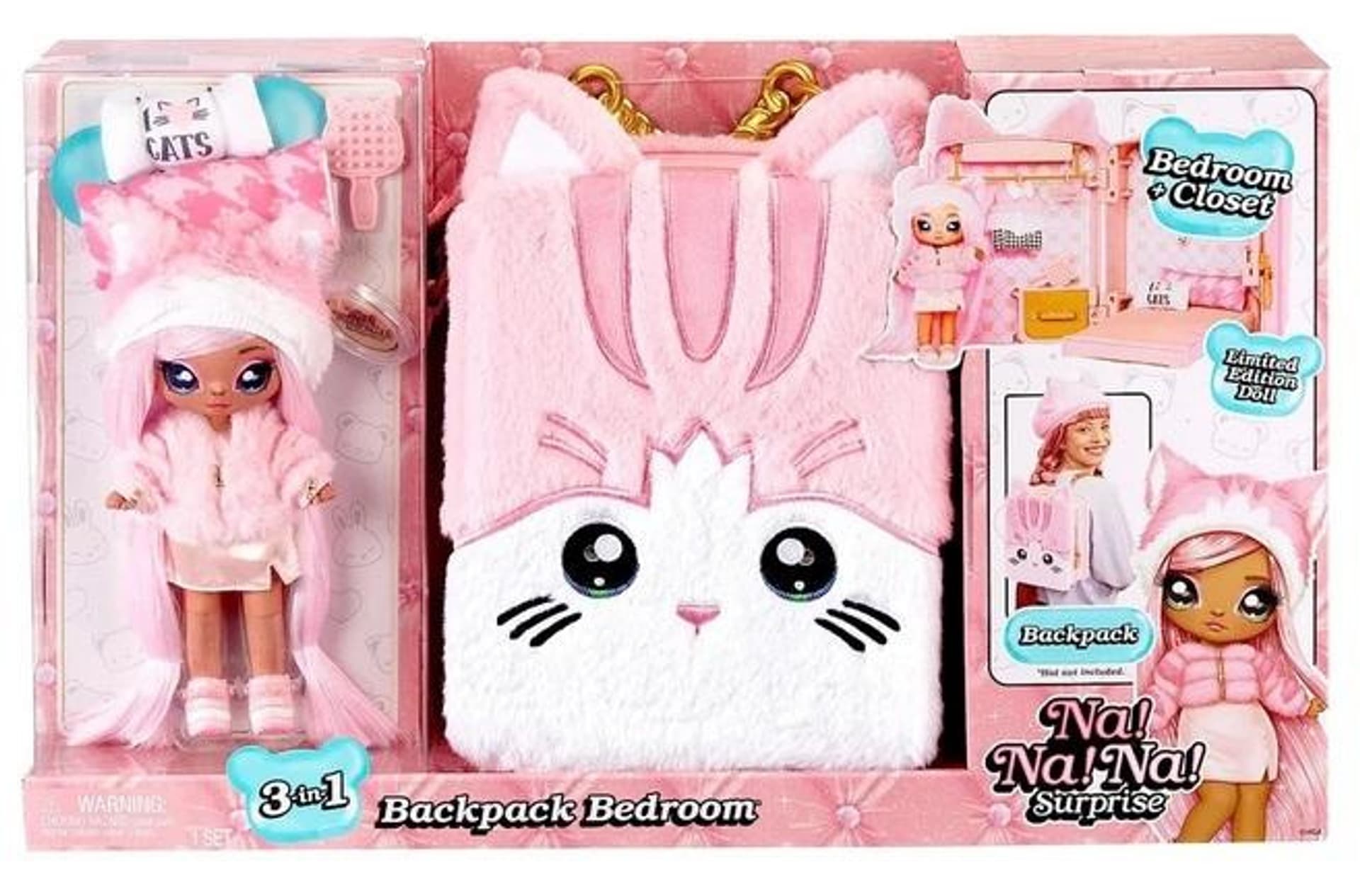 

Na Na Na Surprise 3in1 Backpack Bedroom Whitney