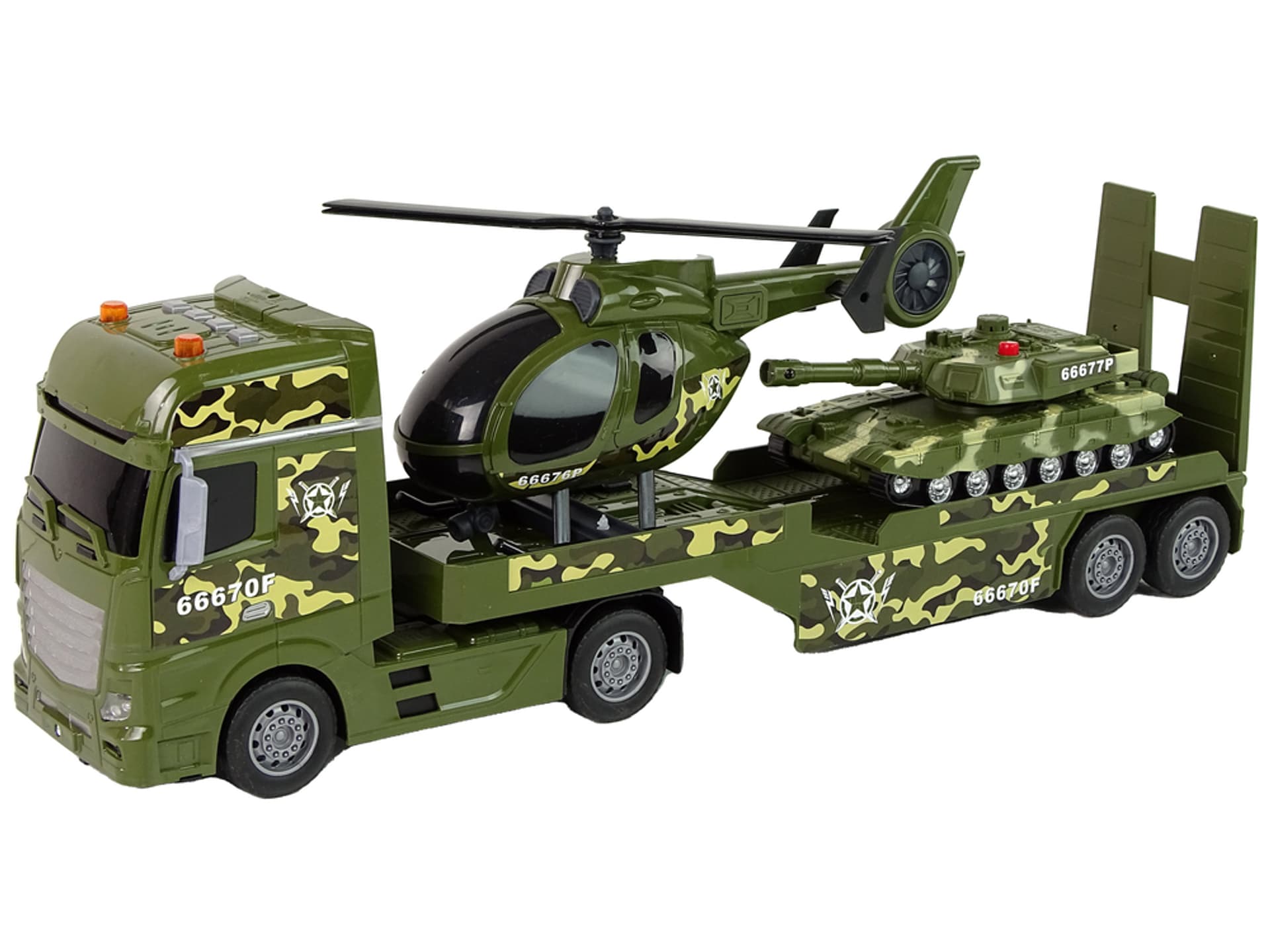 

Zestaw Militarny Czołg Napęd Frykcyjny Helikopter Ciężarówka