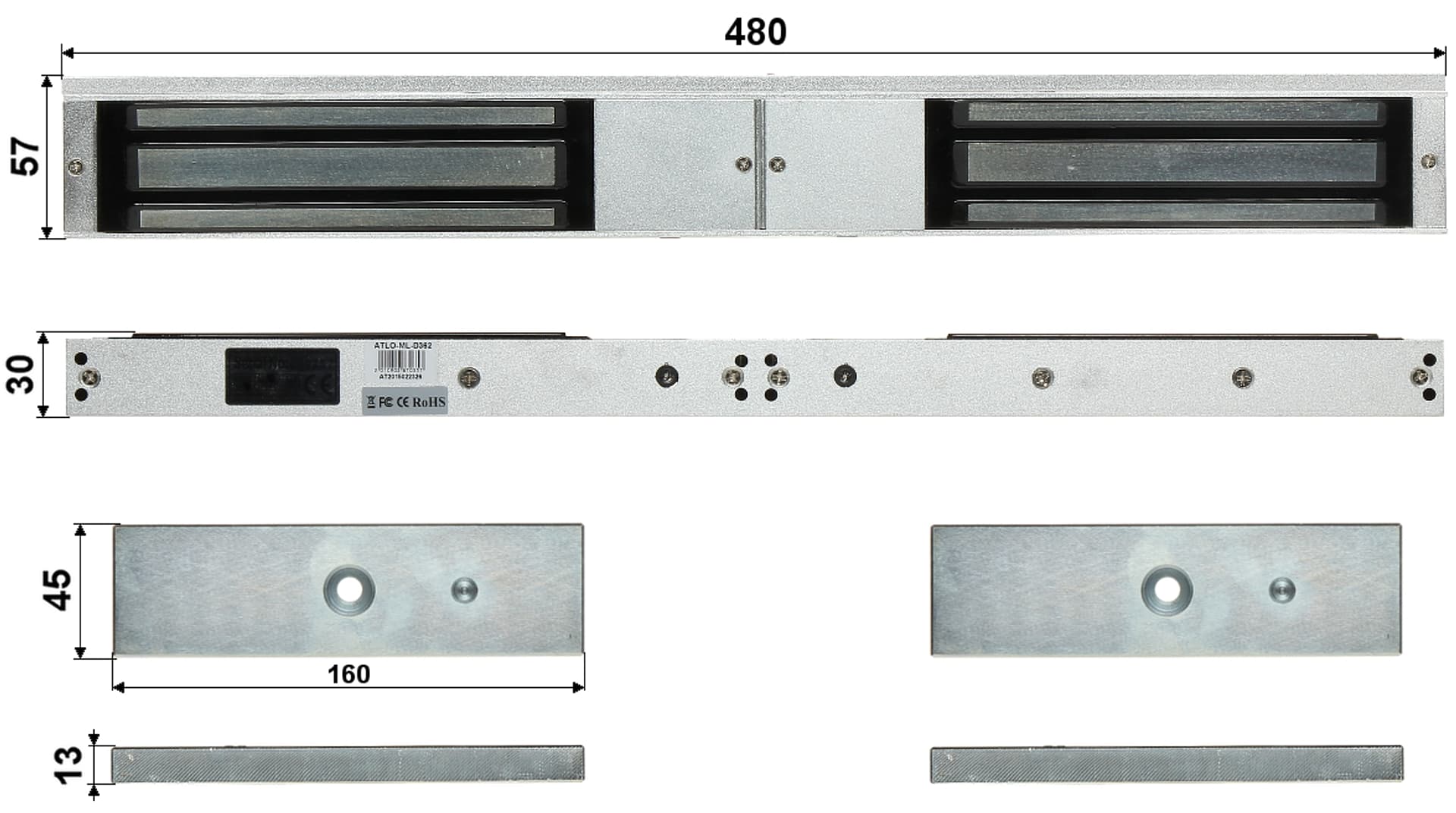 

PODWÓJNA ZWORA ELEKTROMAGNETYCZNA ATLO-ML-D362