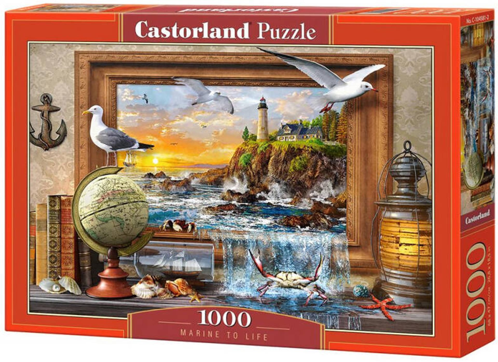 

Puzzle 1000 elementów Morski czas
