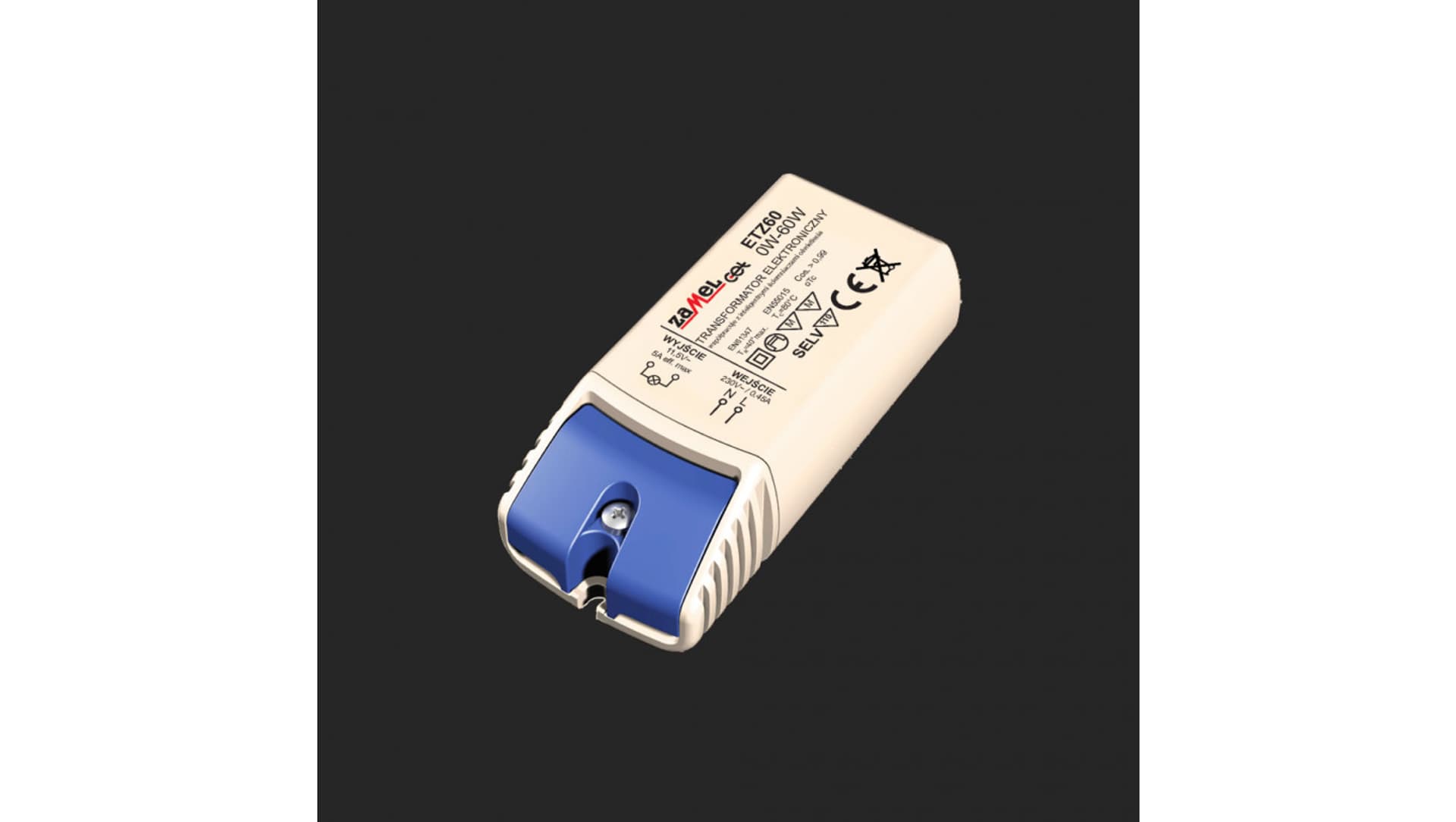 

Transformator elektroniczny 230/11,5V 0-60W ETZ60 LDX10000042