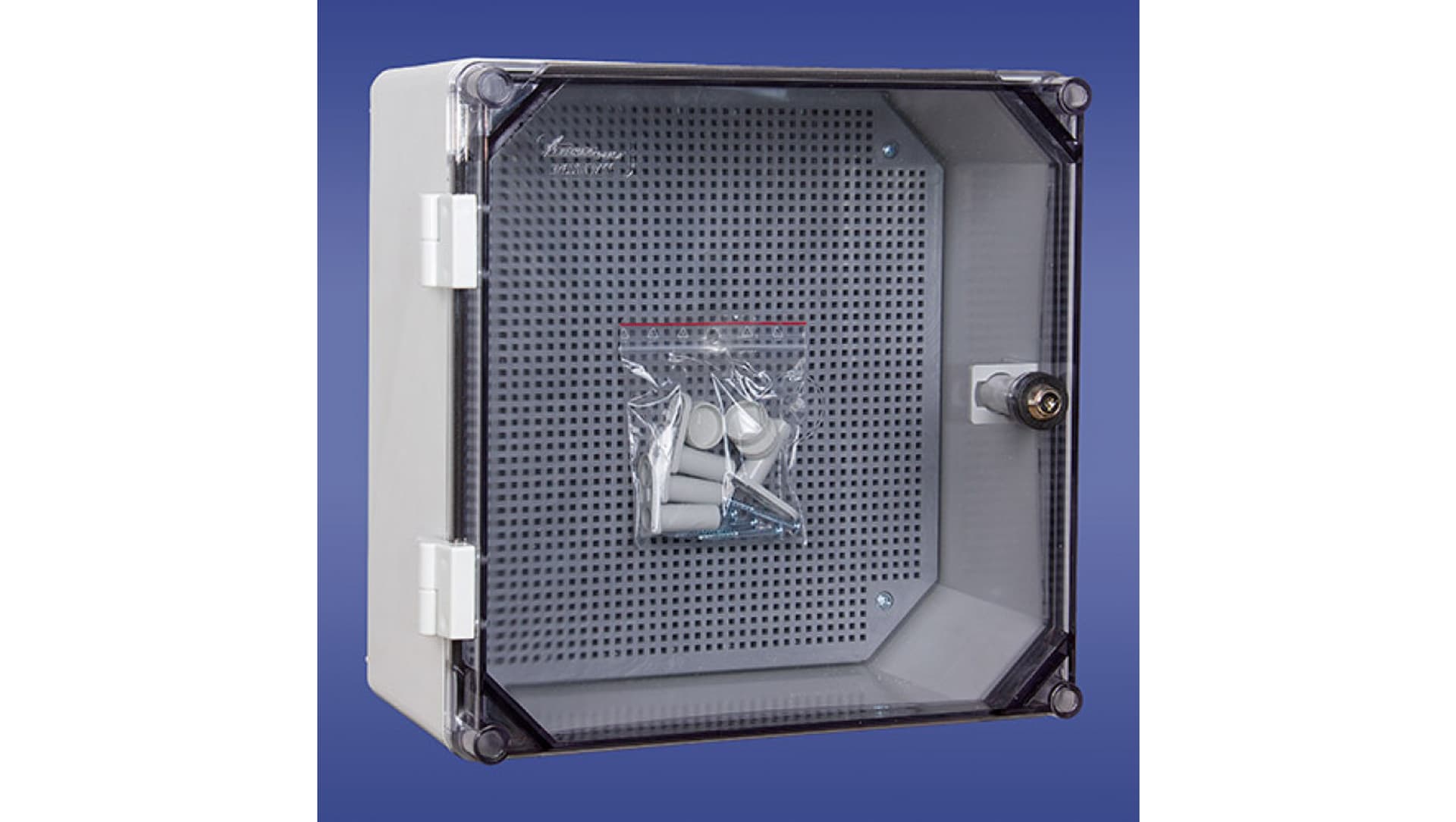 

Obudowa 300x300x166mm z płytą montażową transparentna UNIbox Uni-0/T43.00