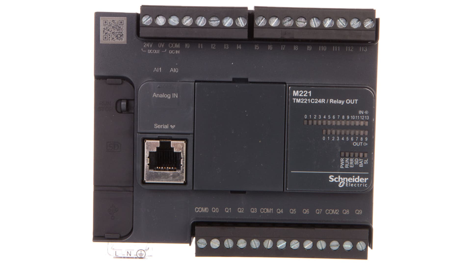 

Sterownik M221-24I/O 100-240V AC TM221C24R