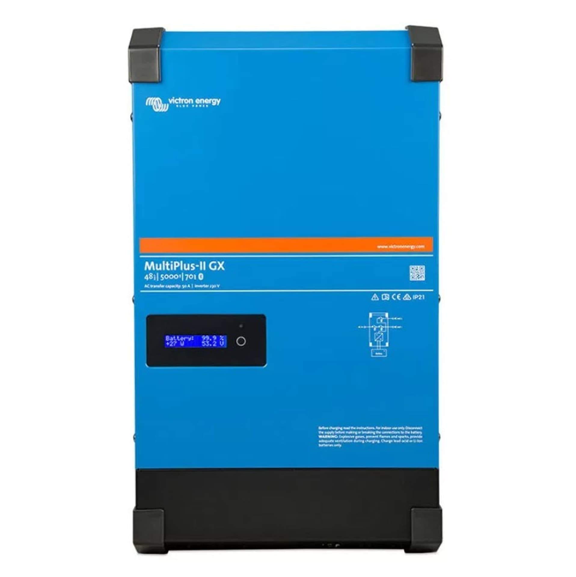 

Victron Energy Przemiennik wielofunkcyjny MultiPlus-II GX 48V 5000/70-50