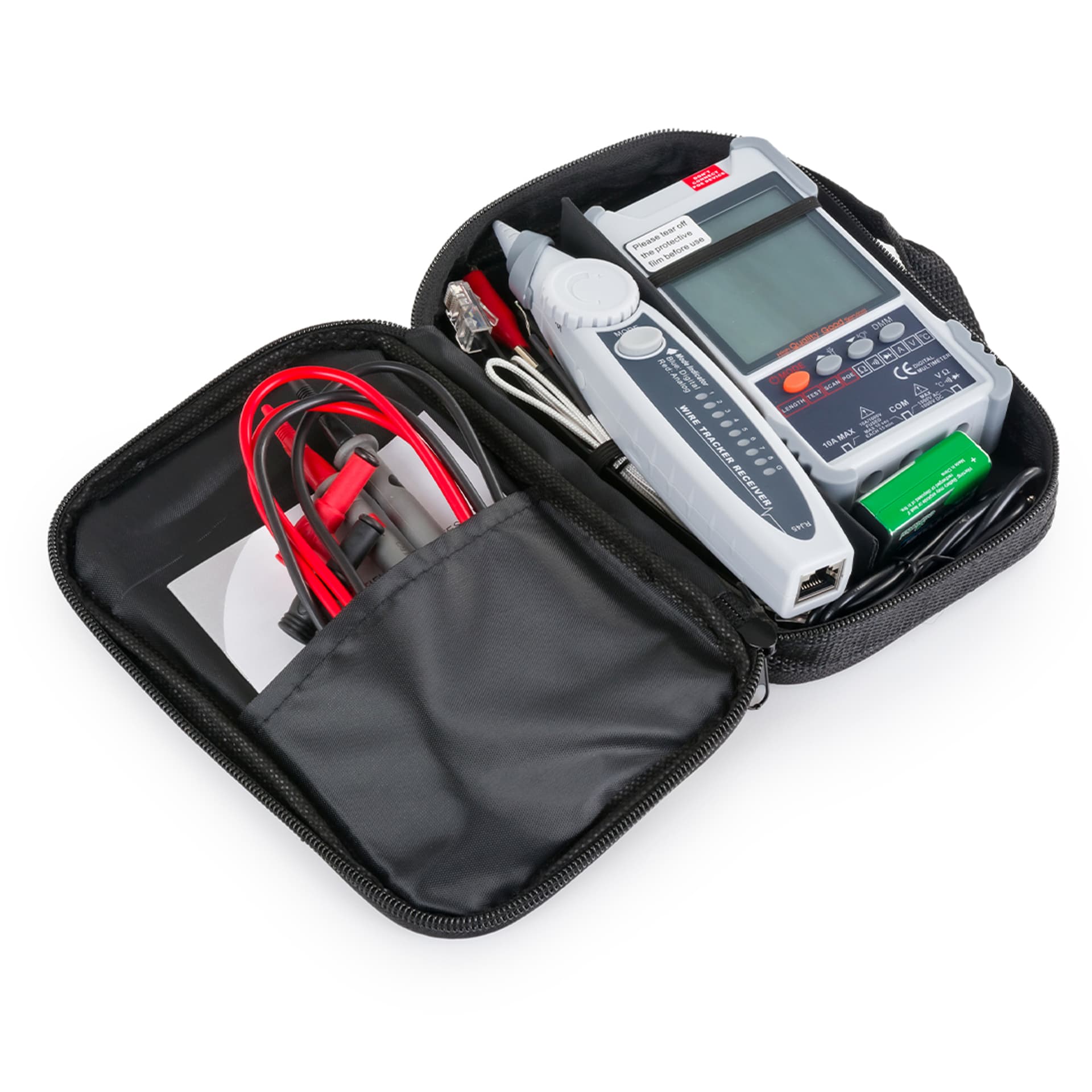 

Zestaw Tester Okablowania 7x Mappery RJ45 BNC