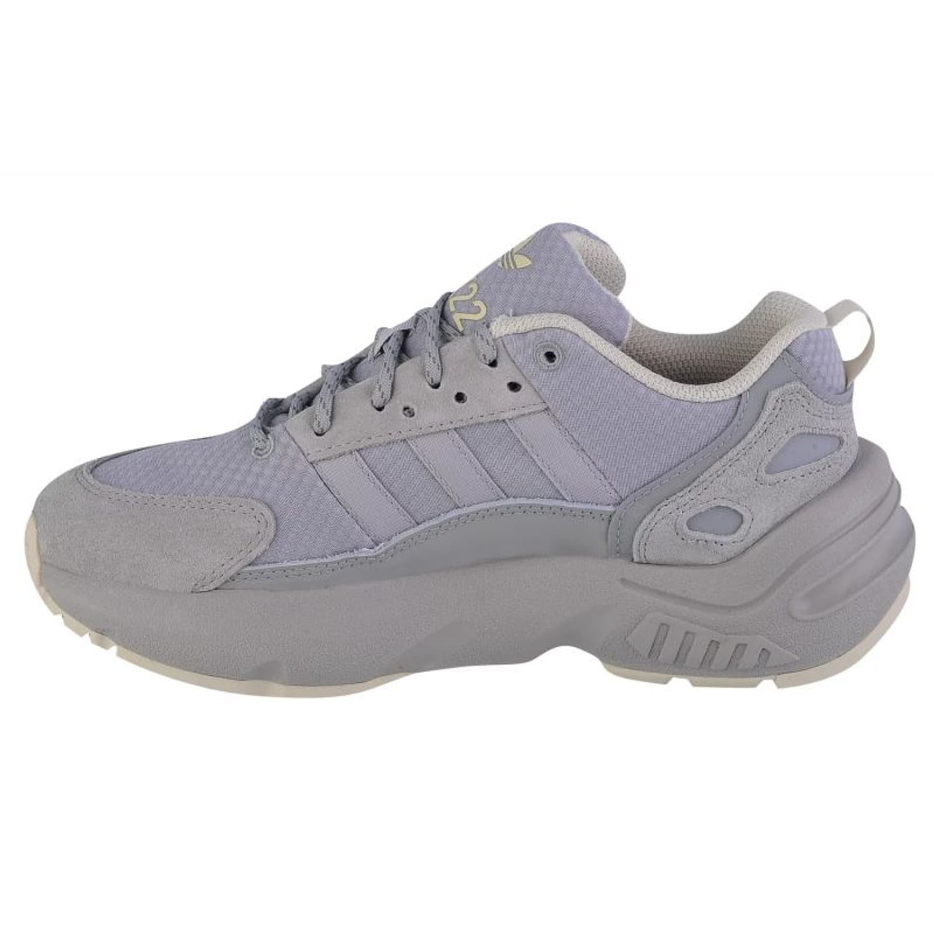 

Buty adidas ZX 22 Jr (kolor Szary/Srebrny, rozmiar 38 2/3)