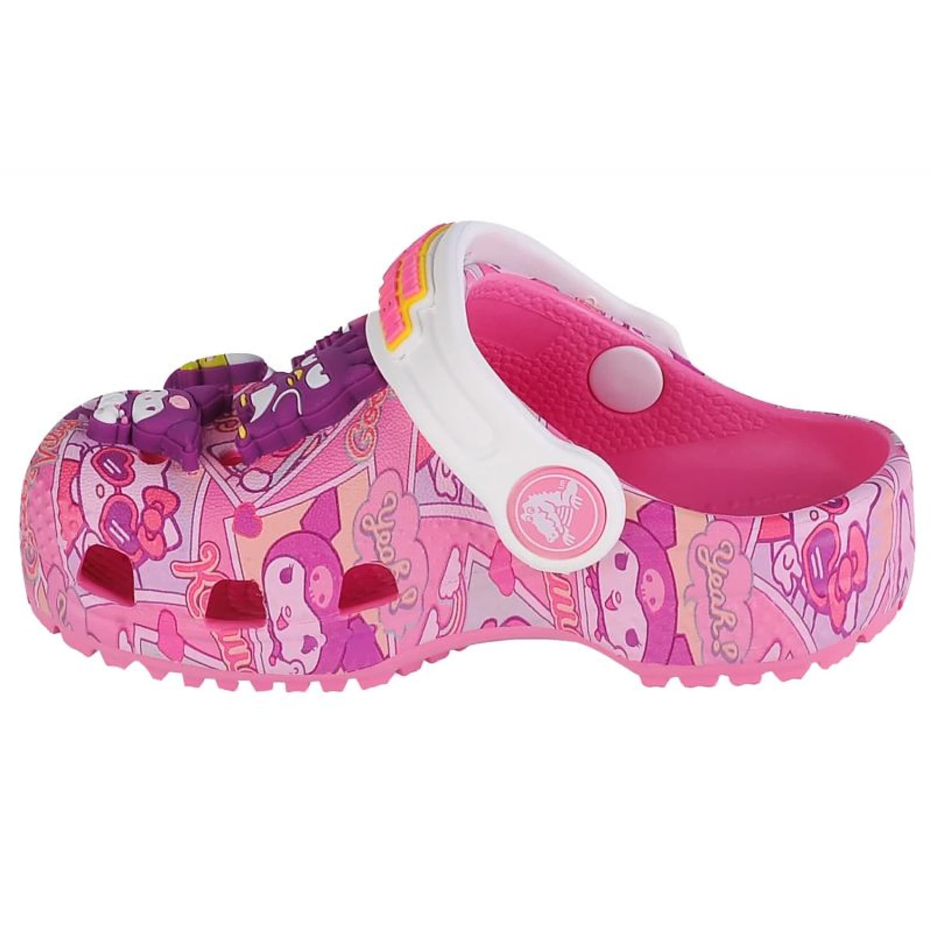 

Klapki Crocs Hello Kitty and Friends Classic Clog Jr (kolor Różowy, rozmiar 23/24)