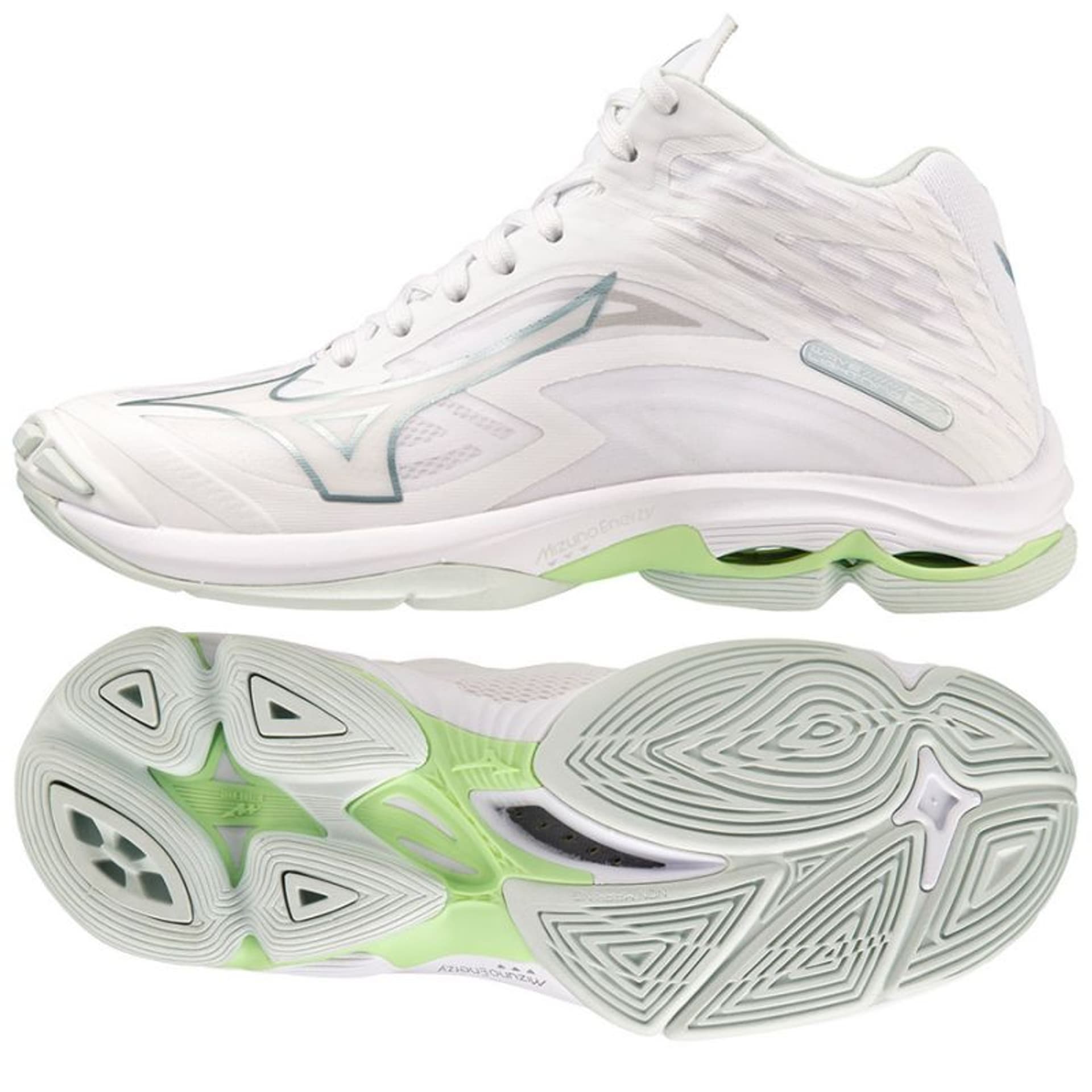 

Buty do siatkówki Mizuno Wave Lightning Z7 Mid W (kolor Biały, rozmiar 42 1/2)