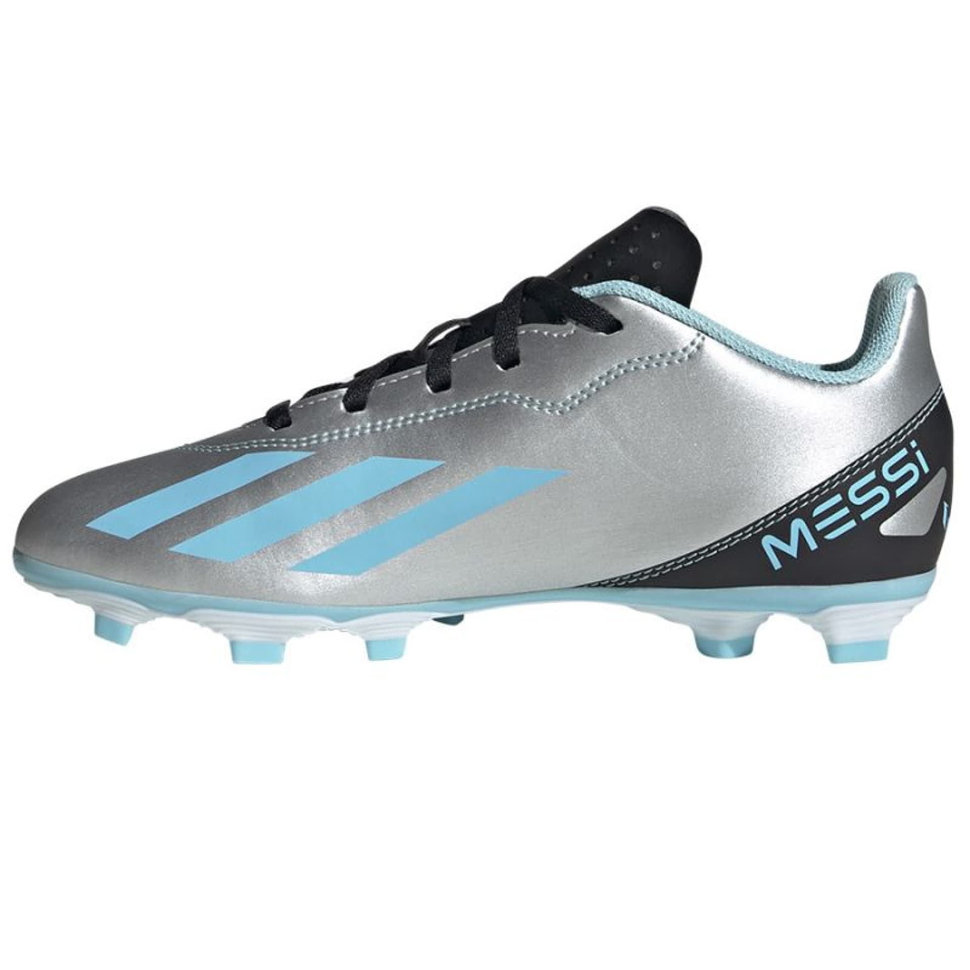 

Buty piłkarskie adidas X Crazyfast Messi.4 FxG Jr (kolor Szary/Srebrny, rozmiar 29)