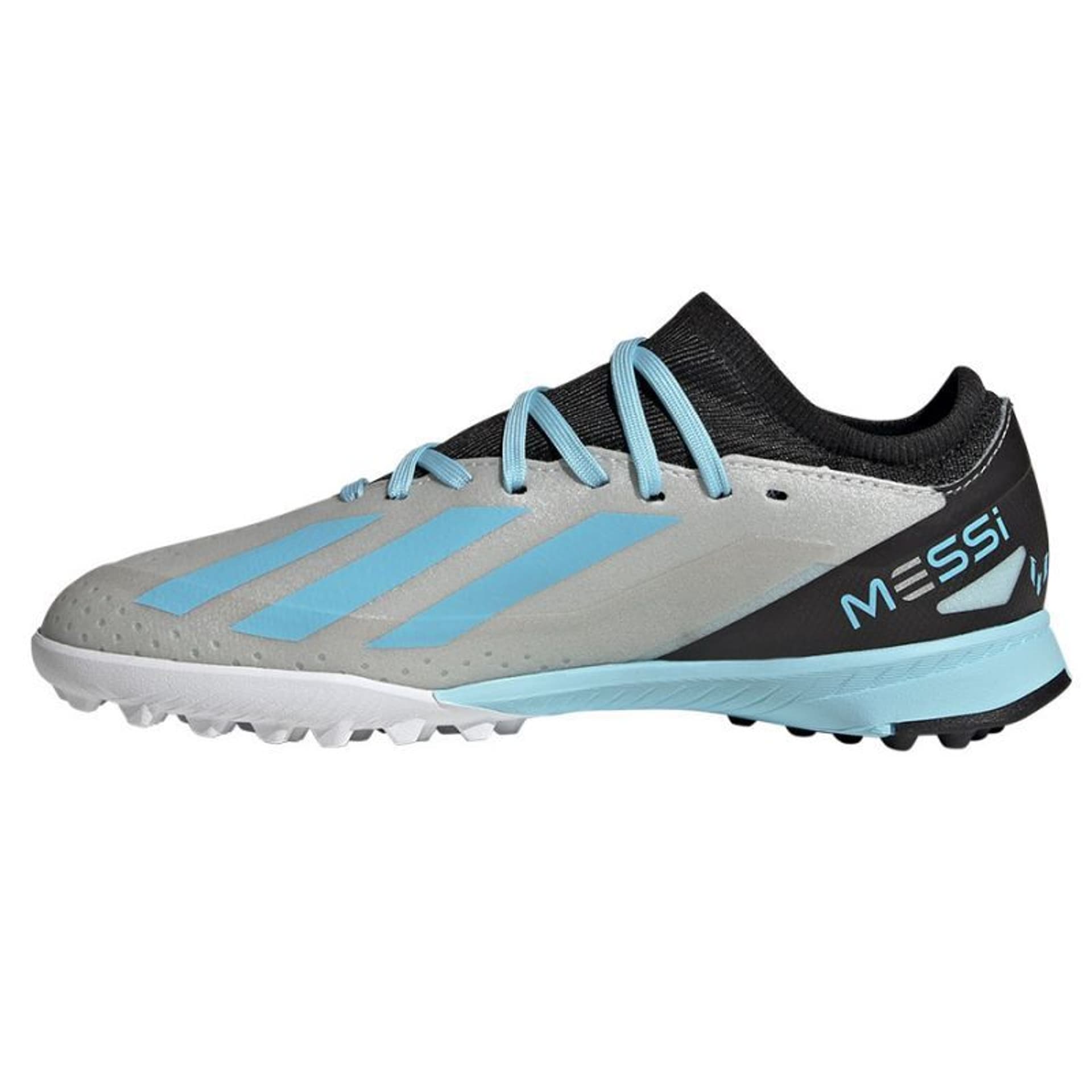 

Buty piłkarskie adidas X Crazyfast Messi.3 TF Jr (kolor Szary/Srebrny, rozmiar 35)
