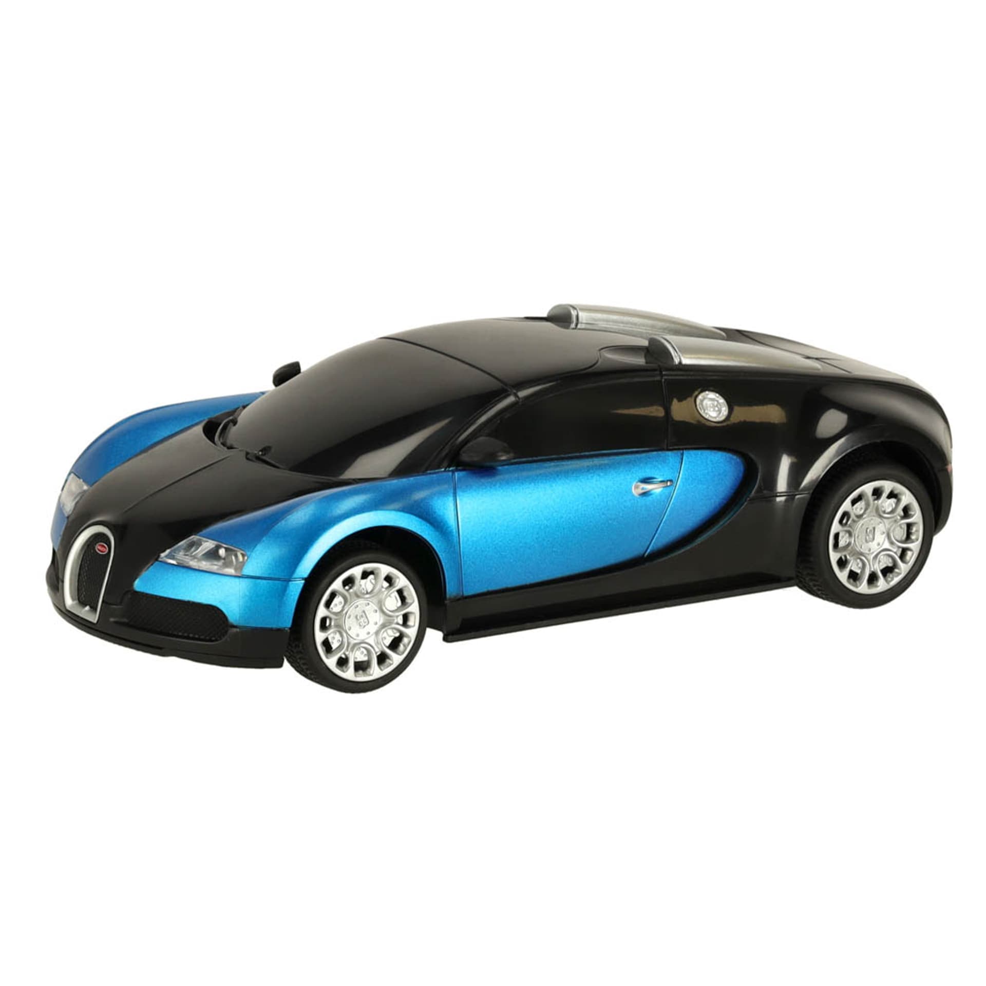 

Samochód zdalnie sterowany na pilota RC Bugatti Veyron licencja 1:24 niebieski