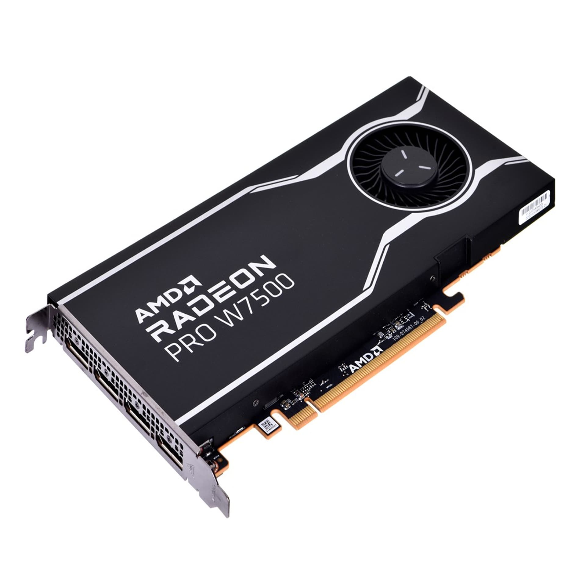 

Karta graficzna AMD Radeon Pro W7500 8GB GDDR6, 4x DisplayPort 2.1, 70W, PCI Gen4 x8