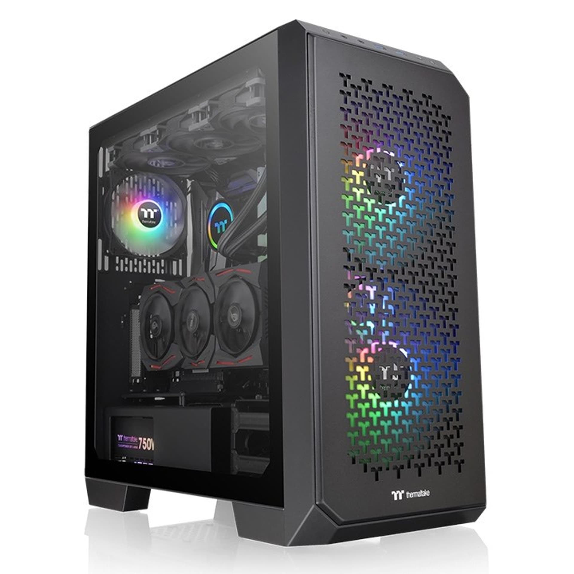 

THERMALTAKE VIEW 300 MX ARGB*3 TEMPERED GLASS - BLACK CA-1P6-00M1WN-00