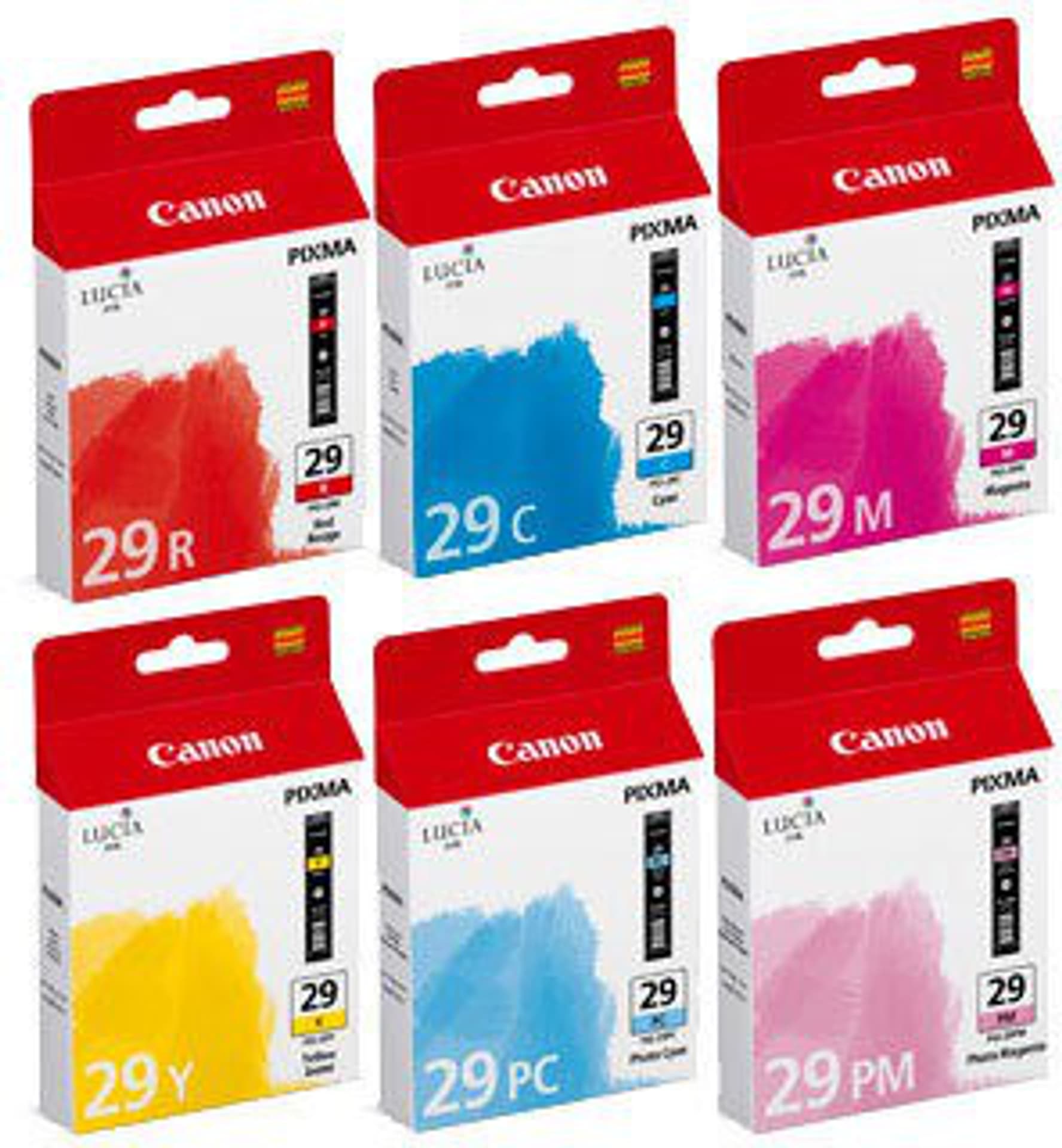 

Canon oryginalny ink / tusz PGI29 CMY/PC/PM/R Multi, CMYK, 4873B005, Canon PIXMA Pro 1