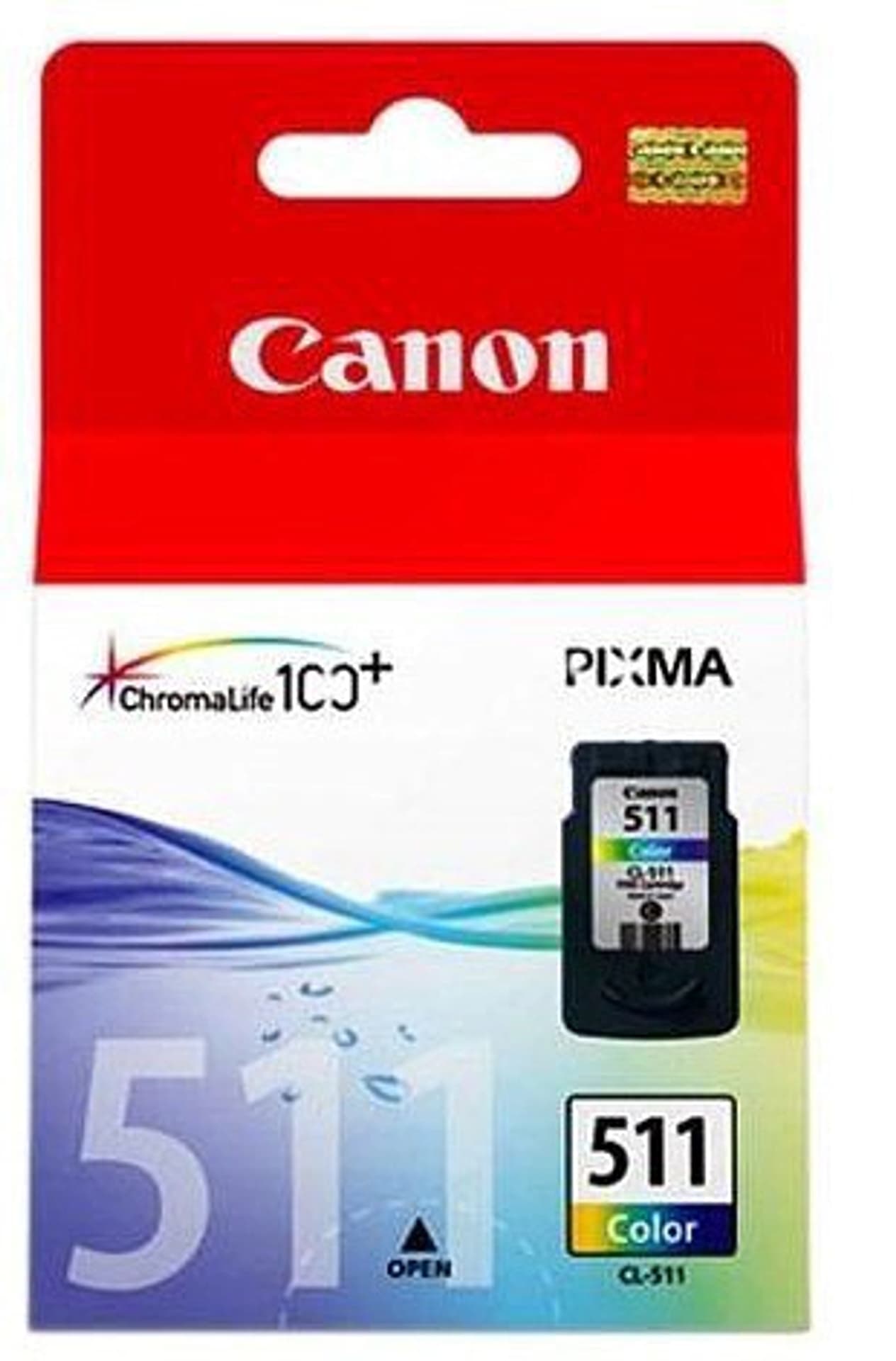 

Canon oryginalny ink / tusz CL511, color, blistr z ochroną, 245s, 9ml, 2972B010, 2972B004, Canon MP240, MP260