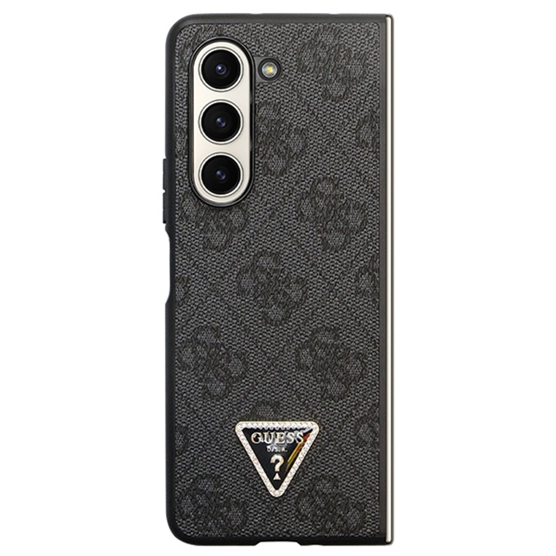 

Guess GUHCZFD5P4TDPK F946 Z Fold5 czarny/black hardcase Leather 4G Diamond Triangle