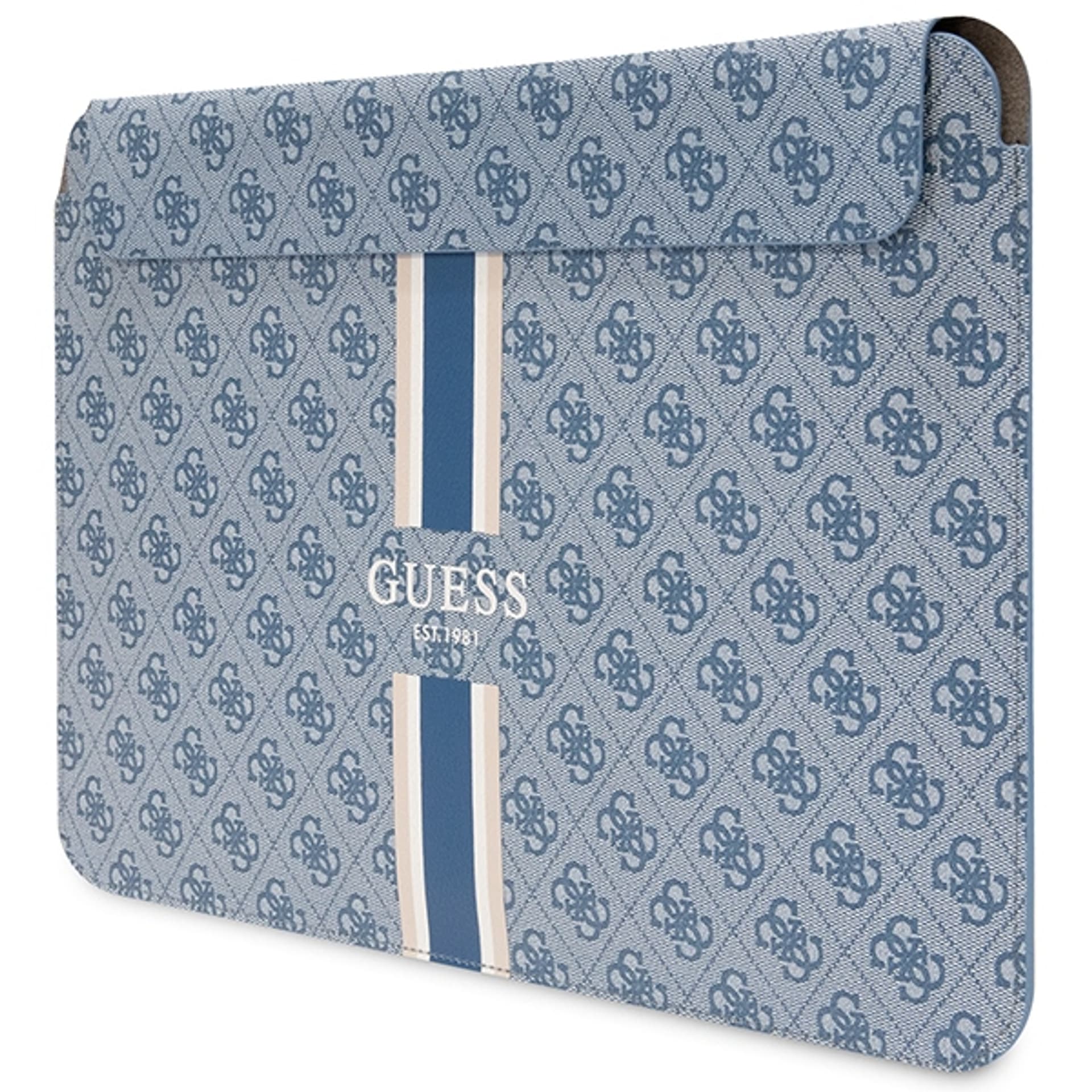

Guess Sleeve GUCS16P4RPSB 16" niebieski/ blue 4G Printed Stripes
