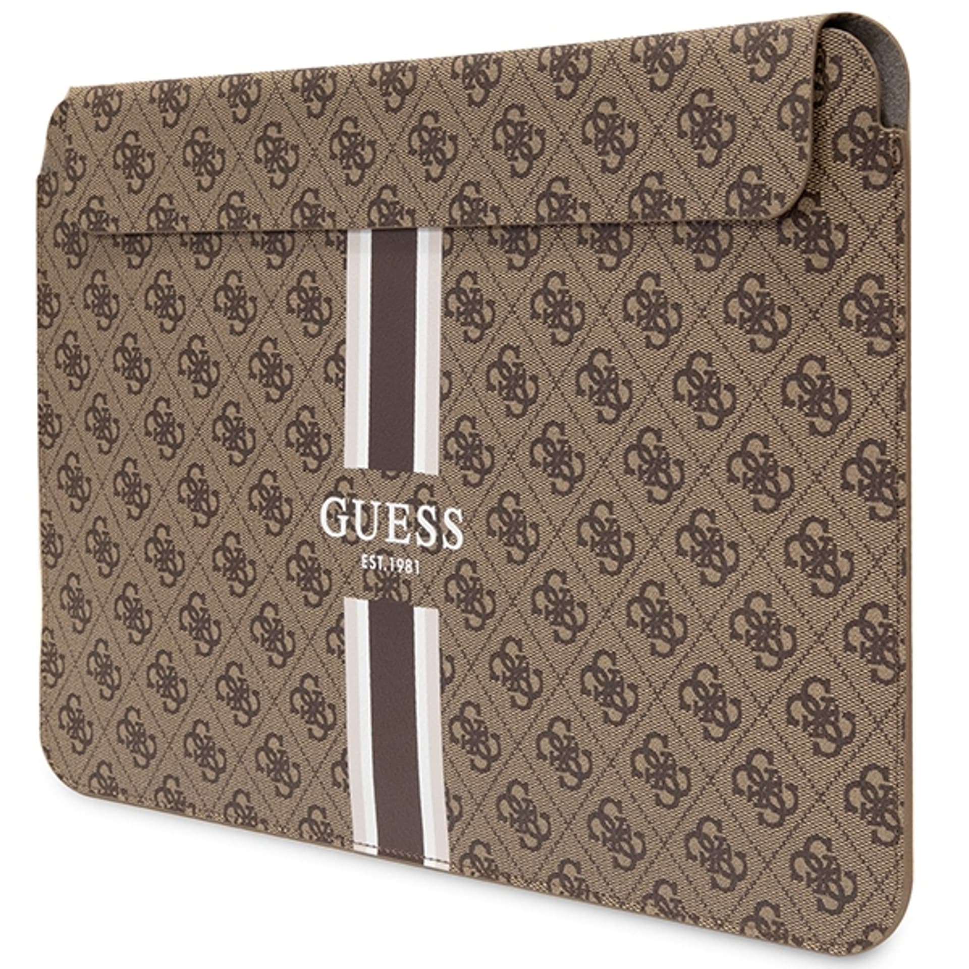 

Guess Sleeve GUCS16P4RPSW 16" brązowy/ brown 4G Printed Stripes