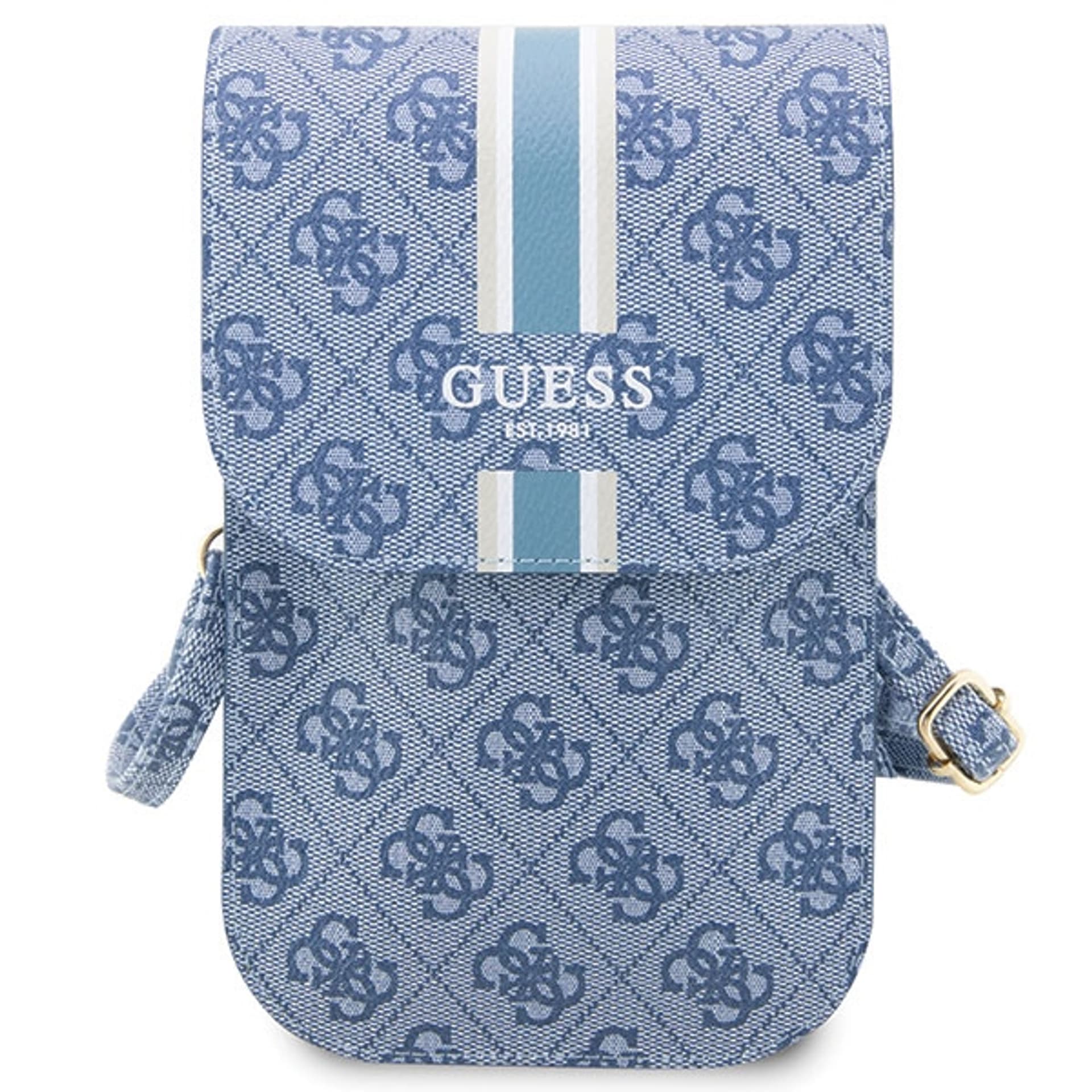 

Guess Torebka GUWBP4RPSB niebieski/blue 4G Stripes