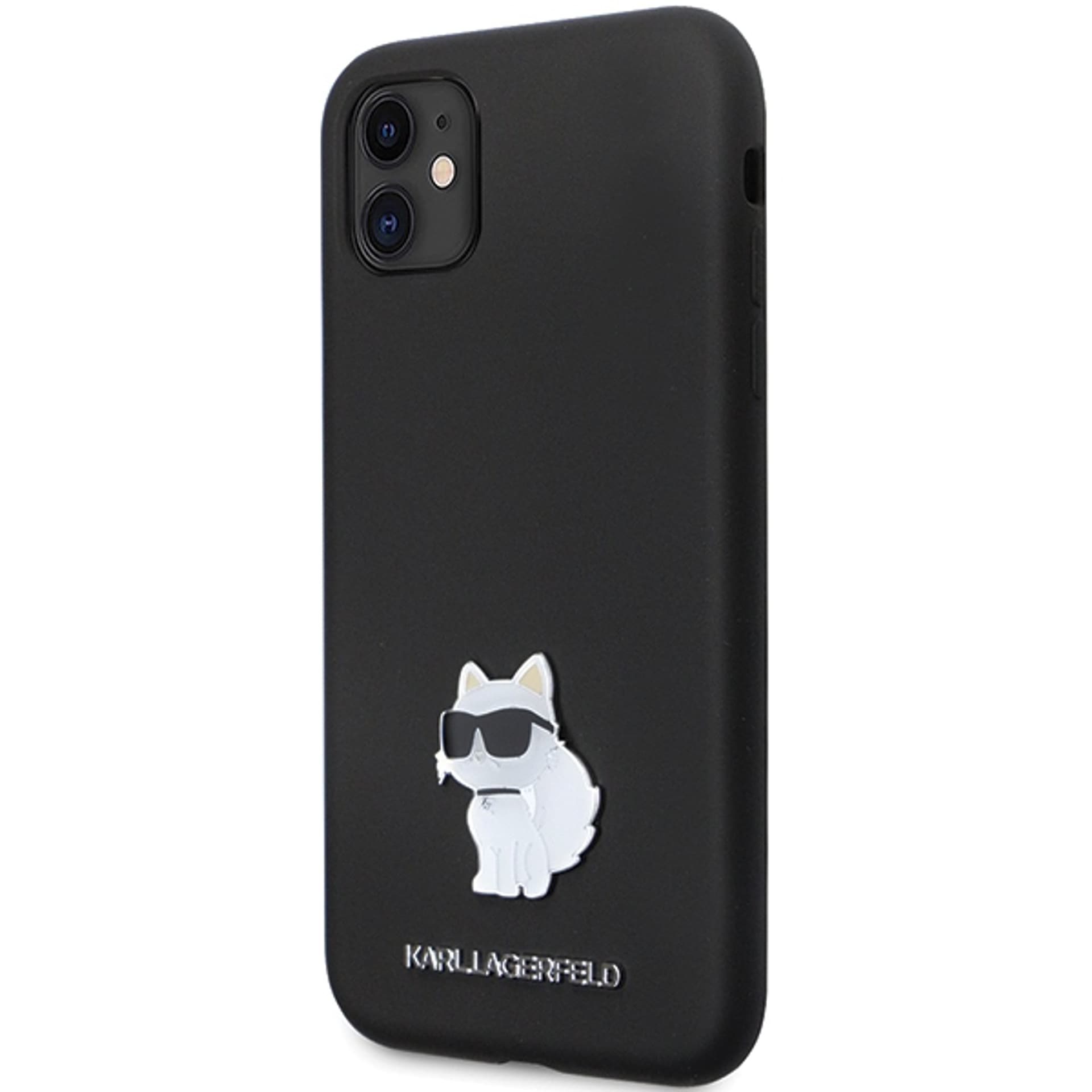 

Karl Lagerfeld KLHCN61SMHCNPK iPhone 11 / Xr 6.1" czarny/black hardcase Silicone C Metal Pin