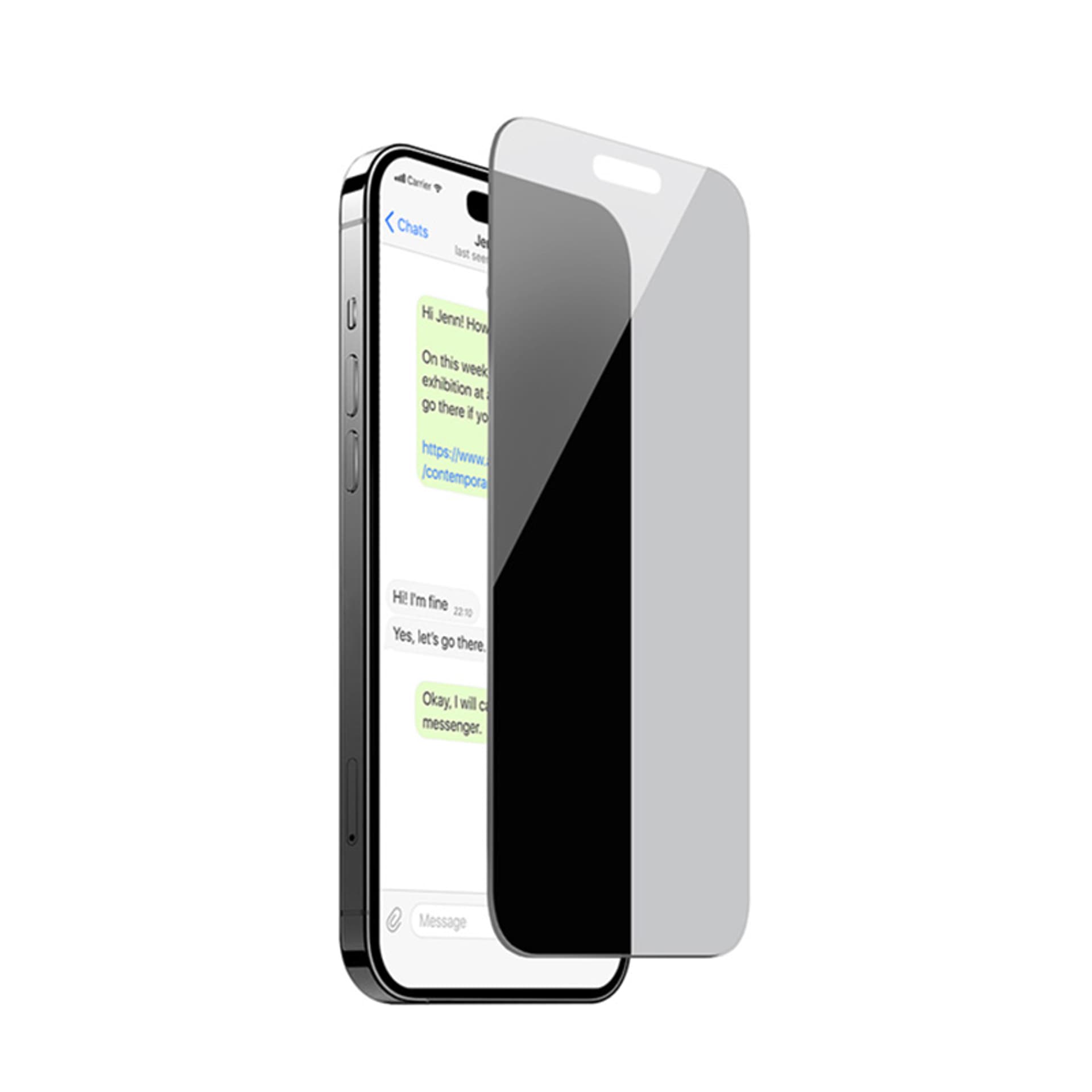 

Puro Privacy Tempered Glass - Szkło ochronne hartowane z filtrem prywatyzującym iPhone 15 Pro Max