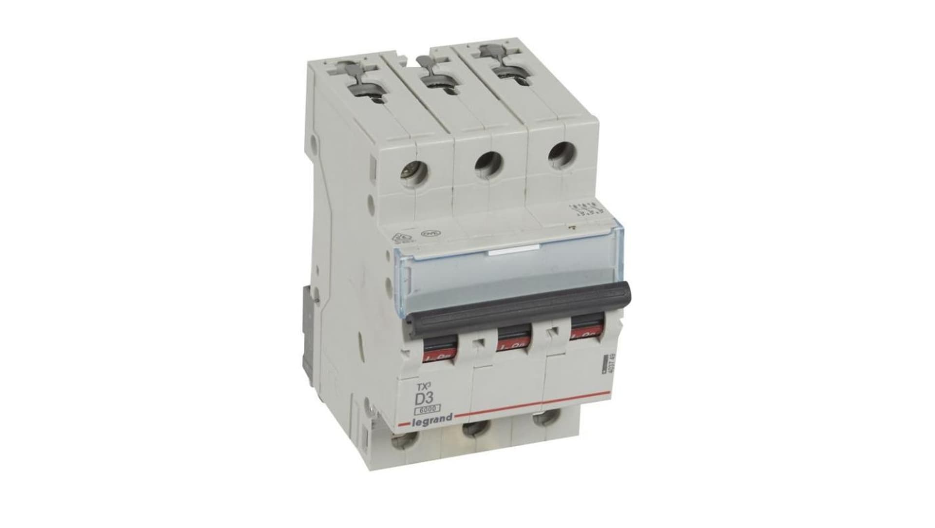 

Wyłącznik nadprądowy 3P D 3A 6kA AC S303 TX3 403749