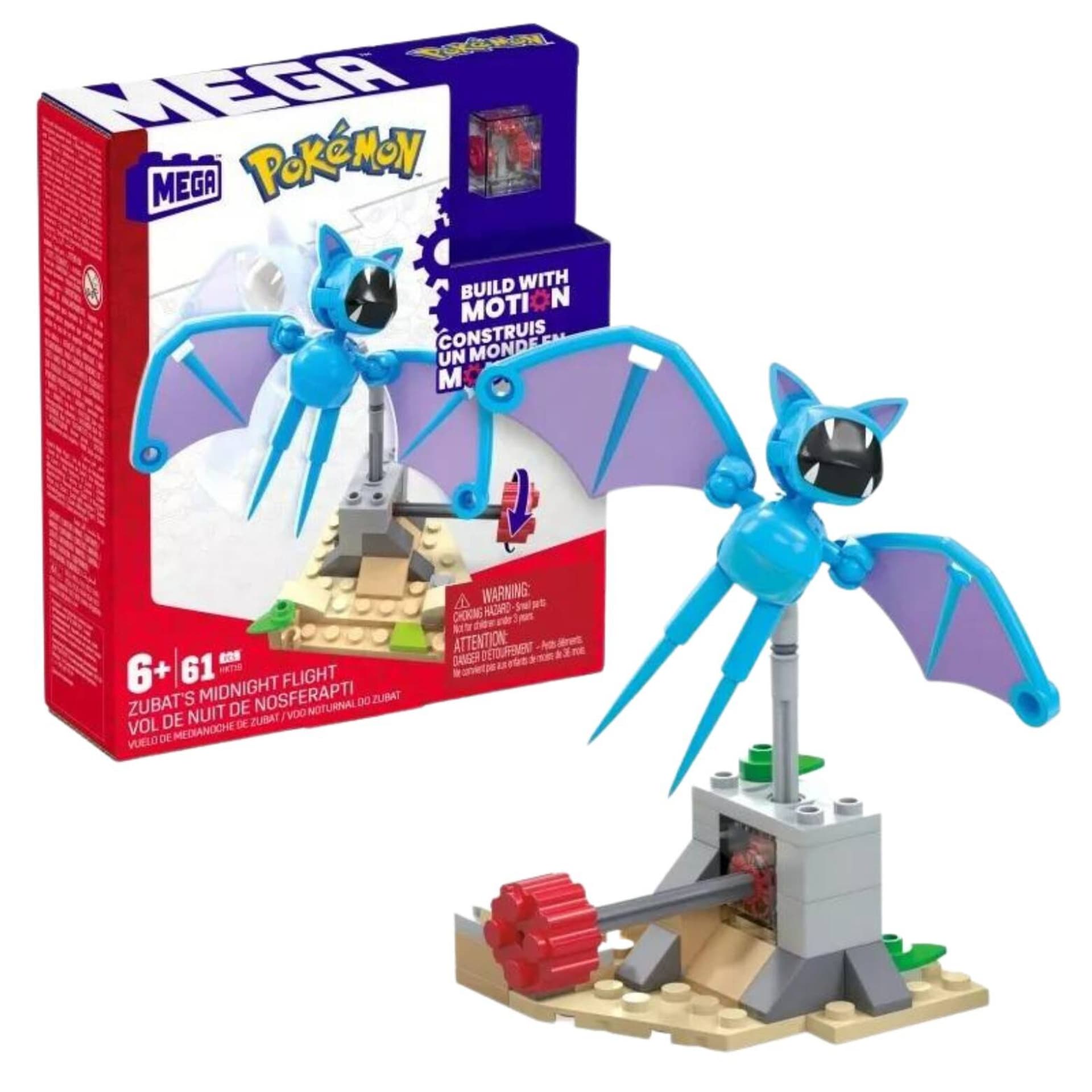

MBL POKEMON NOCNY LOT ZUBATA HKT19 PUD6 1SZTUKA