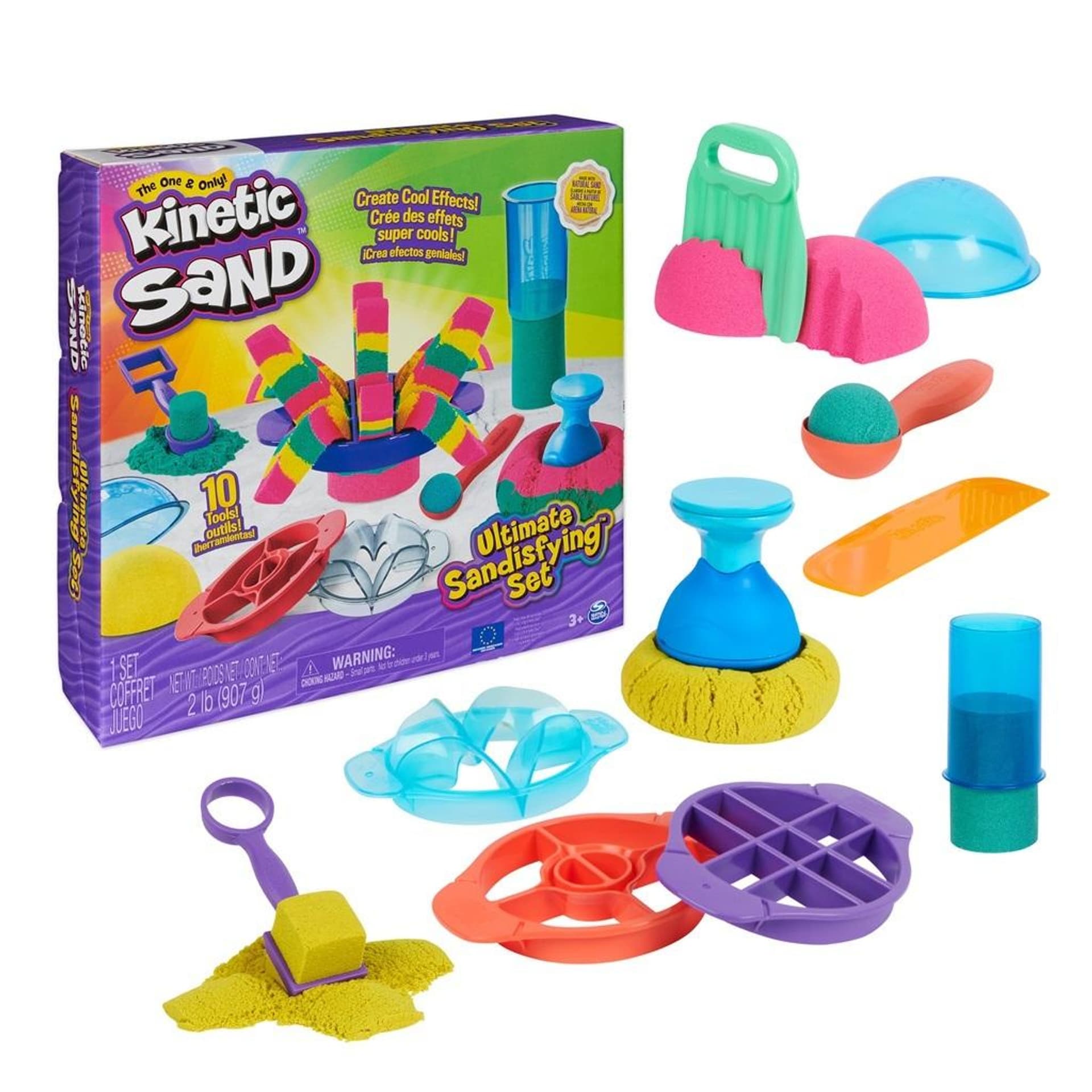 

Kinetic Sand - satysfakcjonujący zestaw