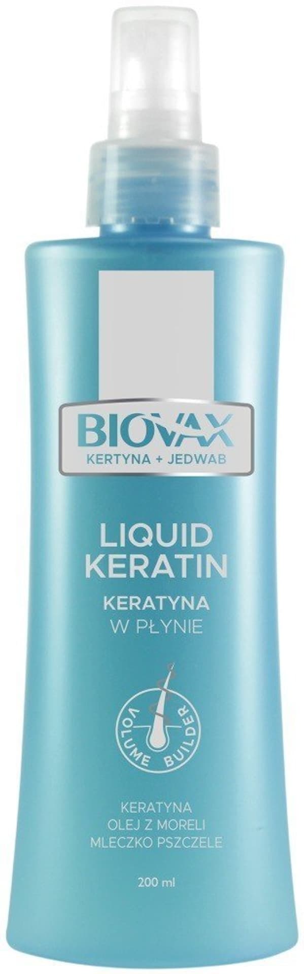 

L`BIOTICA Biovax Keratyna w płynie - Keratyna i Jedwab 200ml