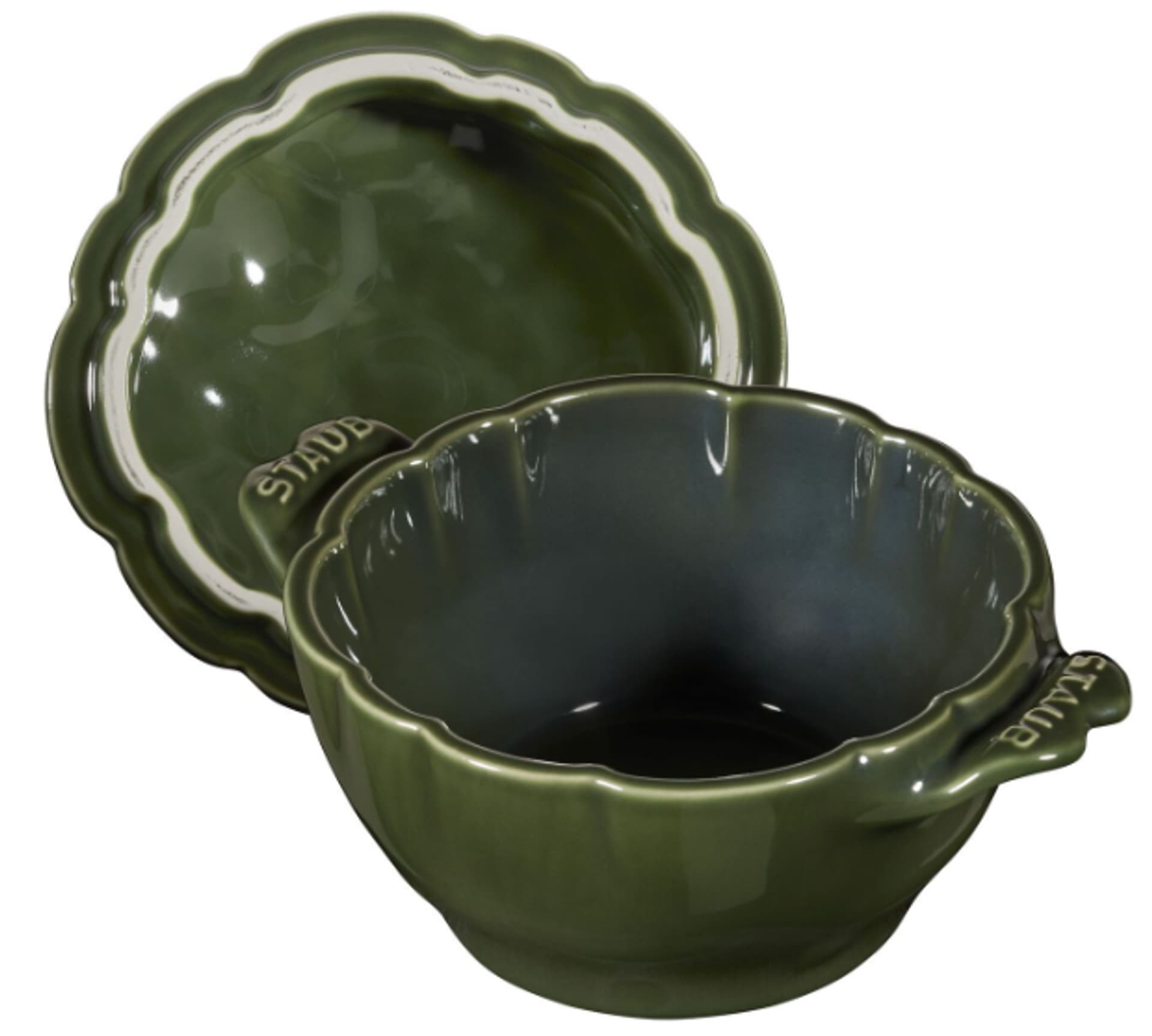 

Mini Cocotte ceramiczny okrągły karczoch STAUB 40500-326-0 - zielony 470 ml
