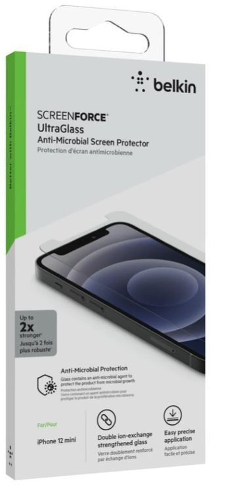

Szkło ochronne ScreenForce UltraGlass iPhone 12 Mini