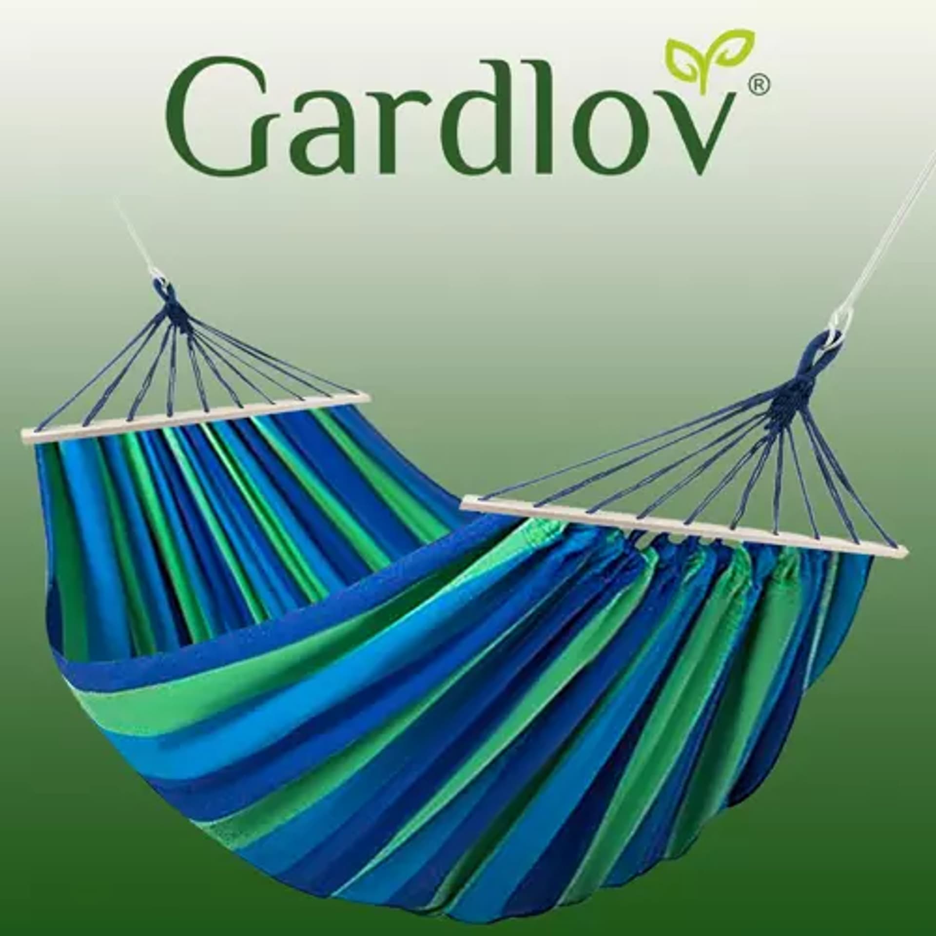 

Hamak ogrodowy dwuosobowy 260x160cm Gardlov 21078