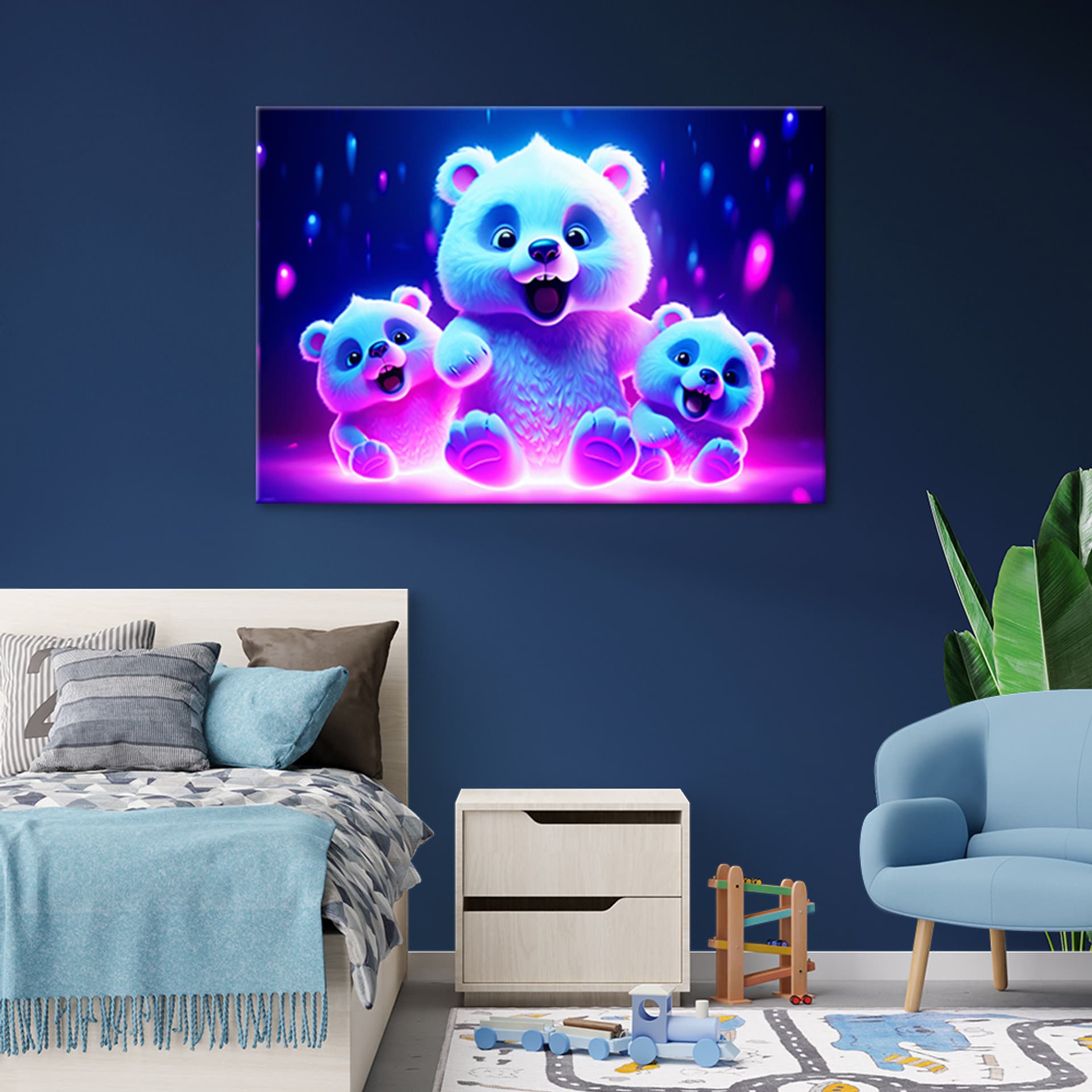 

Obraz Deco Panel, Uroczy niedźwiadek polarny (Rozmiar 90x60)