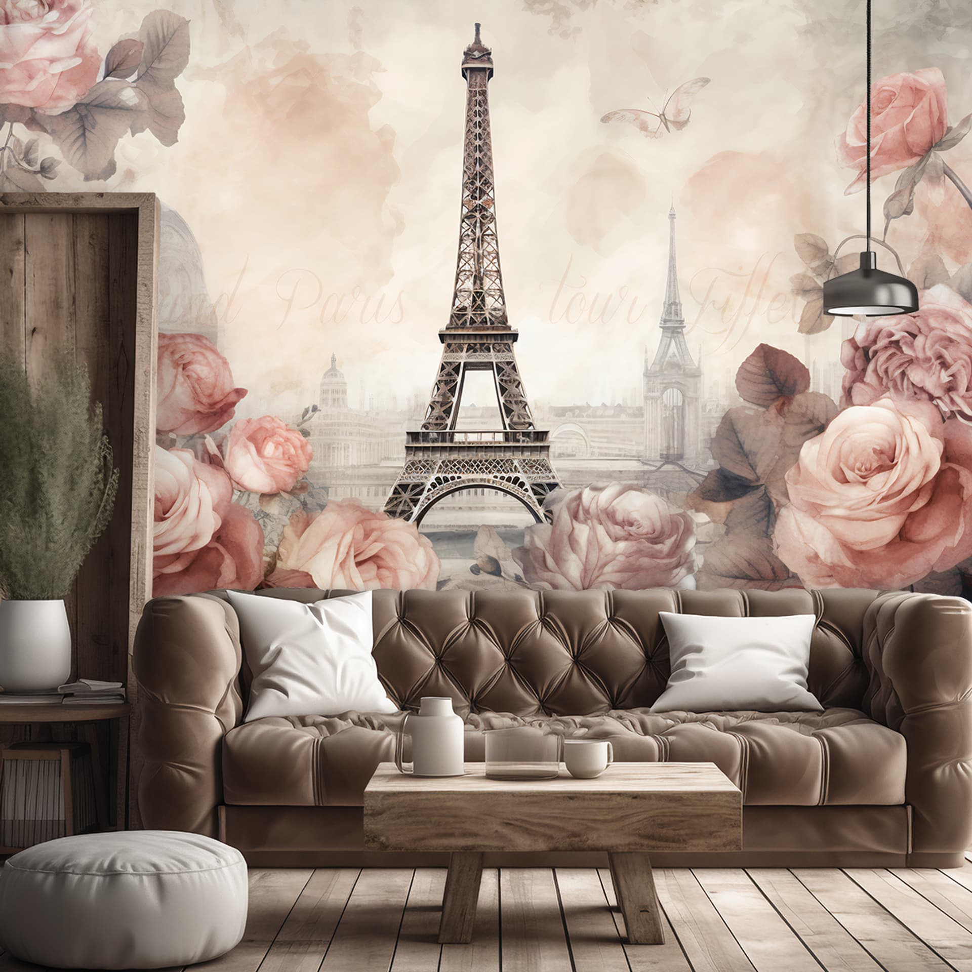 

Fototapeta, Wieża Eiffla Shabby Chic (Rozmiar 200x140)