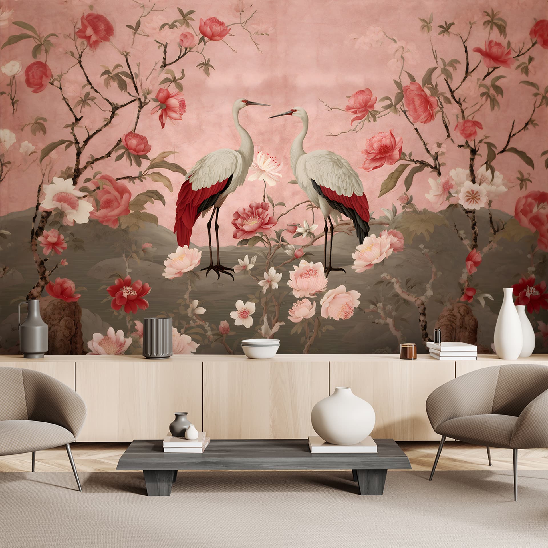 

Fototapeta, Kwiaty i ptaki Chinoiserie (Rozmiar 450x315)