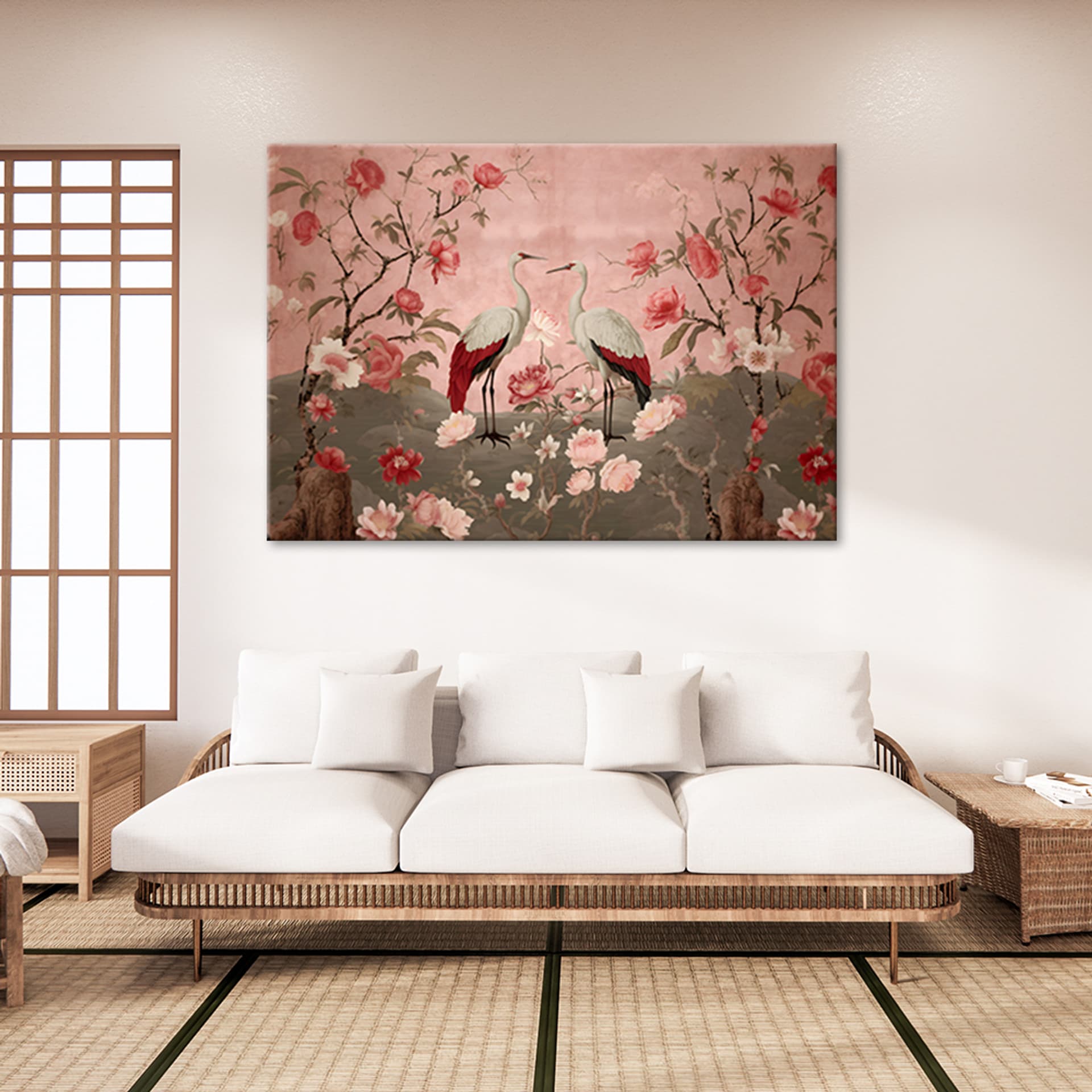 

Obraz Deco Panel, Kwiaty i ptaki Chinoiserie (Rozmiar 100x70)
