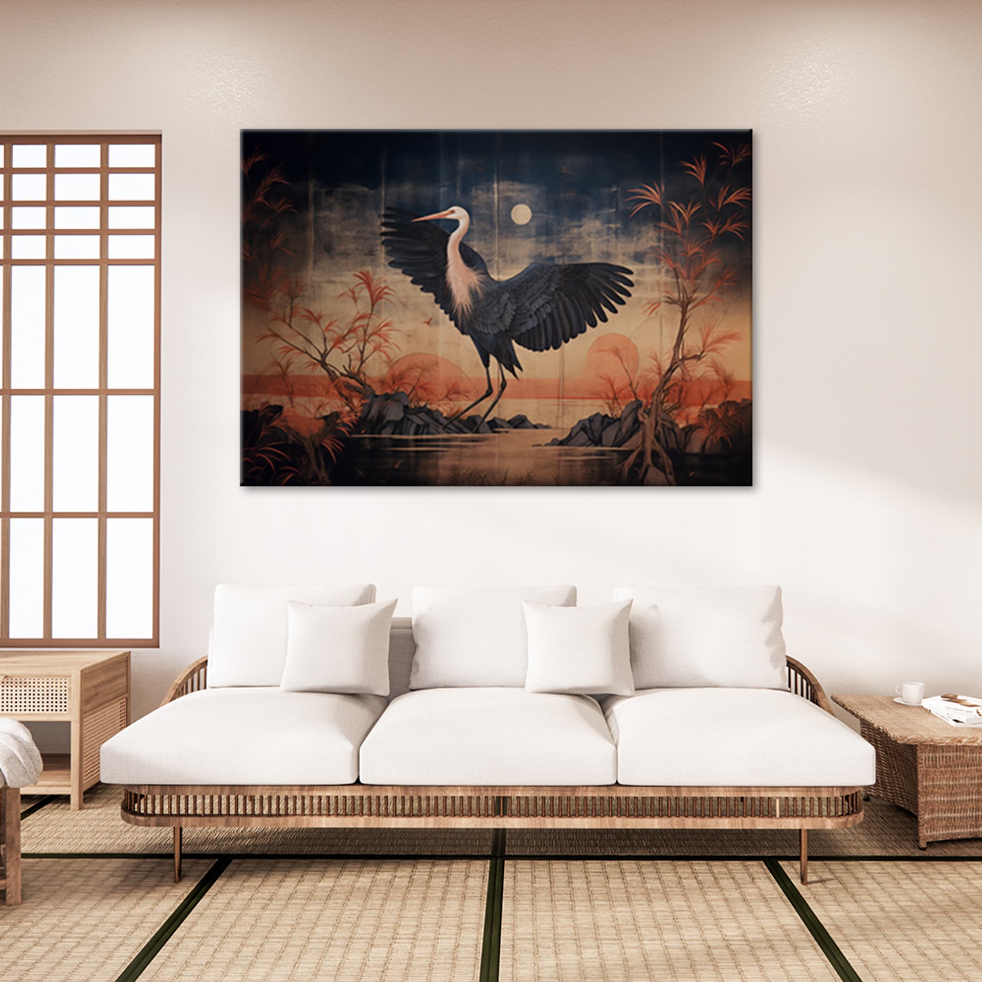 

Obraz Deco Panel, Żuraw Natura Orientalny (Rozmiar 60x40)
