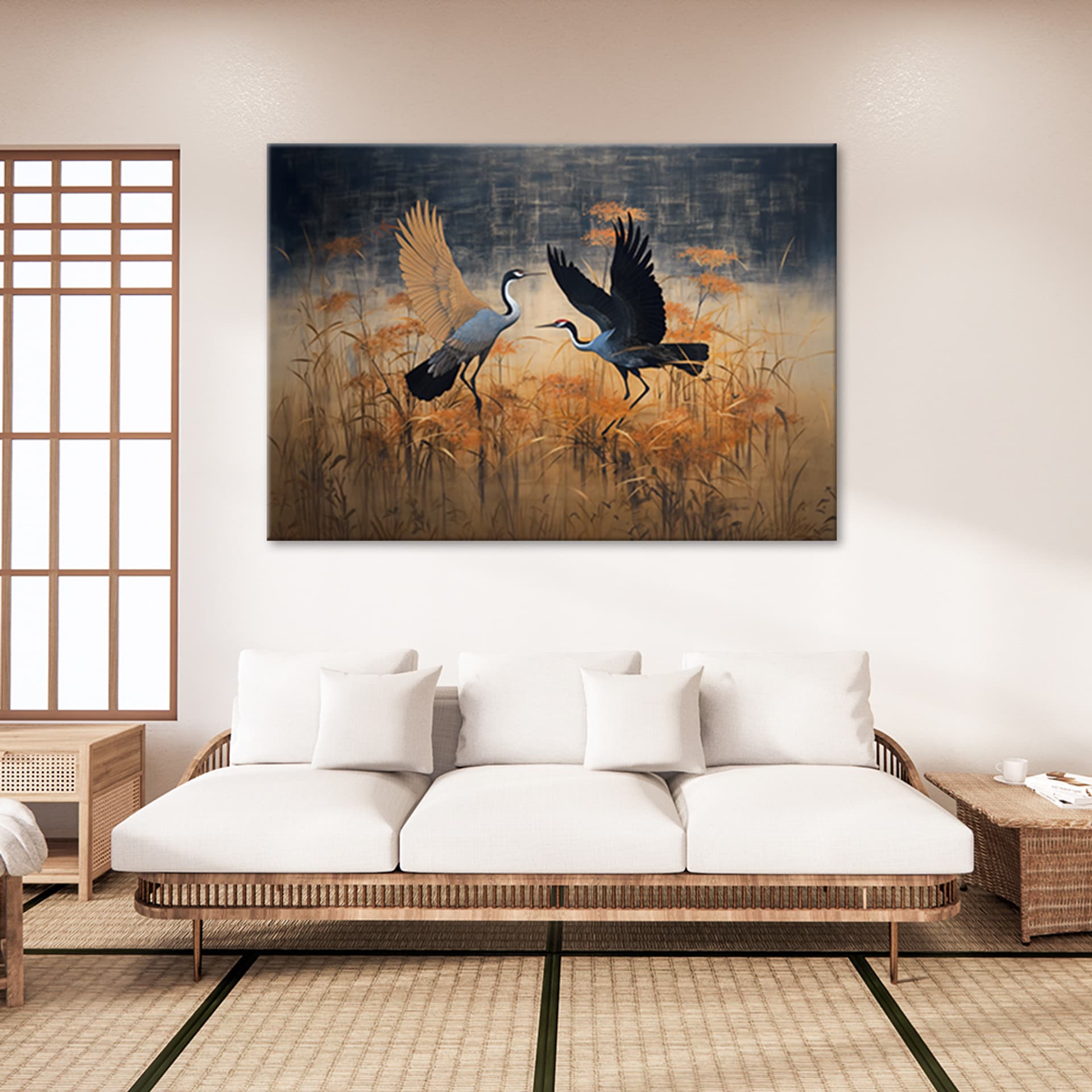 

Obraz Deco Panel, Żuraw Ptaki Abstrakcja (Rozmiar 60x40)